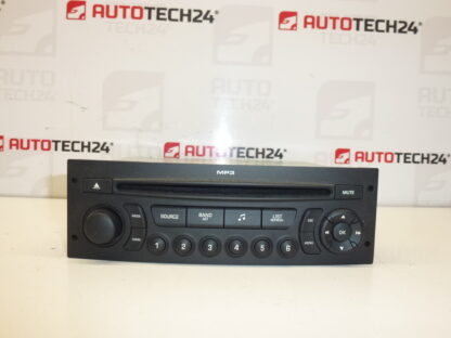 Auto-rádio Citroën Peugeot PSA RD45 T88 MP3 USB Bluetooth 98145511ZD