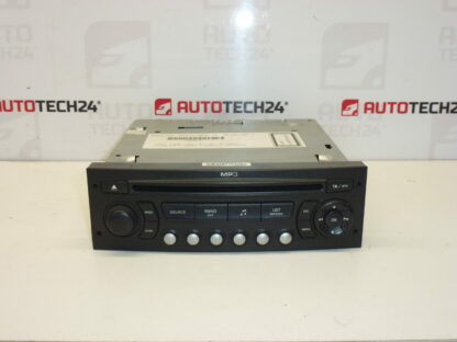 Auto-rádio com CD MP3 Citroën Peugeot 9662925977 6564CJ