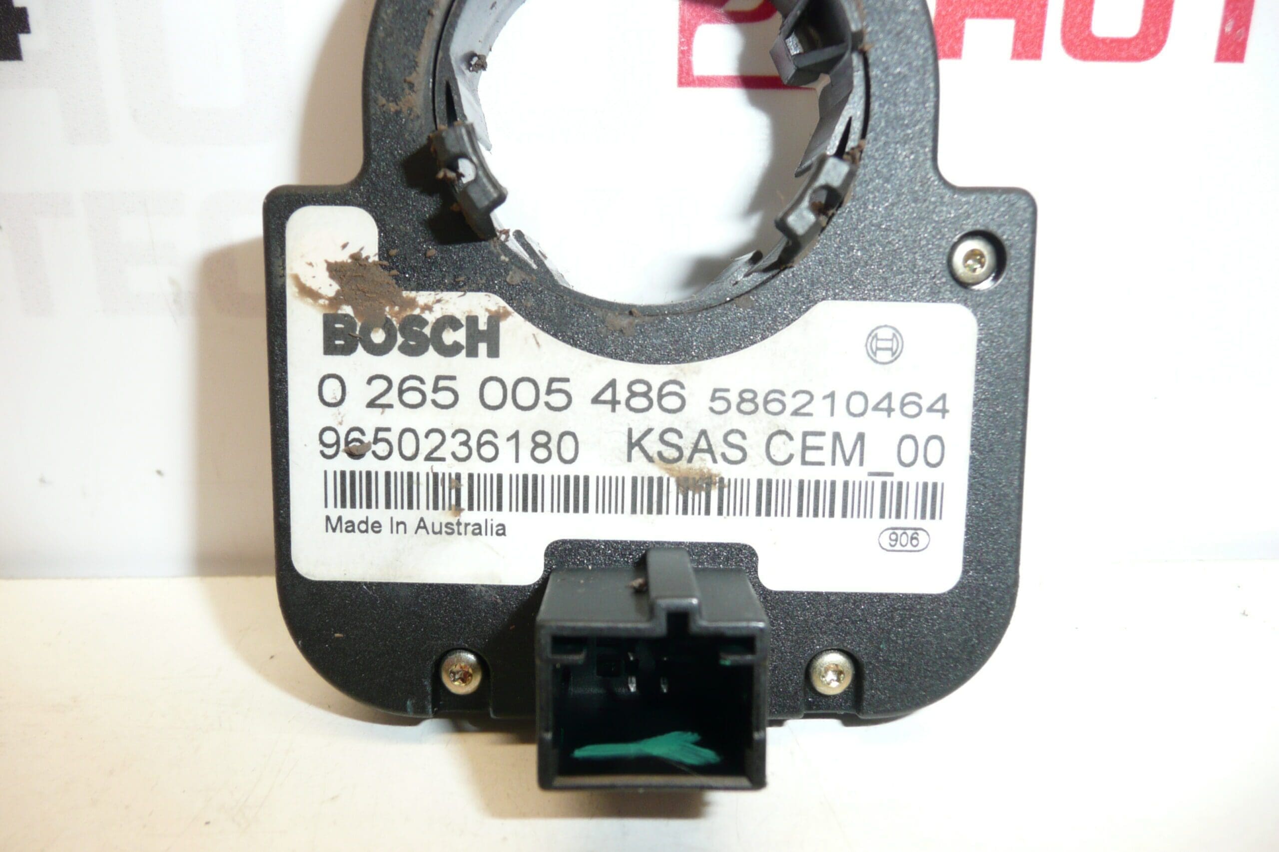 Sensor de ângulo do volante Citroën C4 0265005486 9650236180