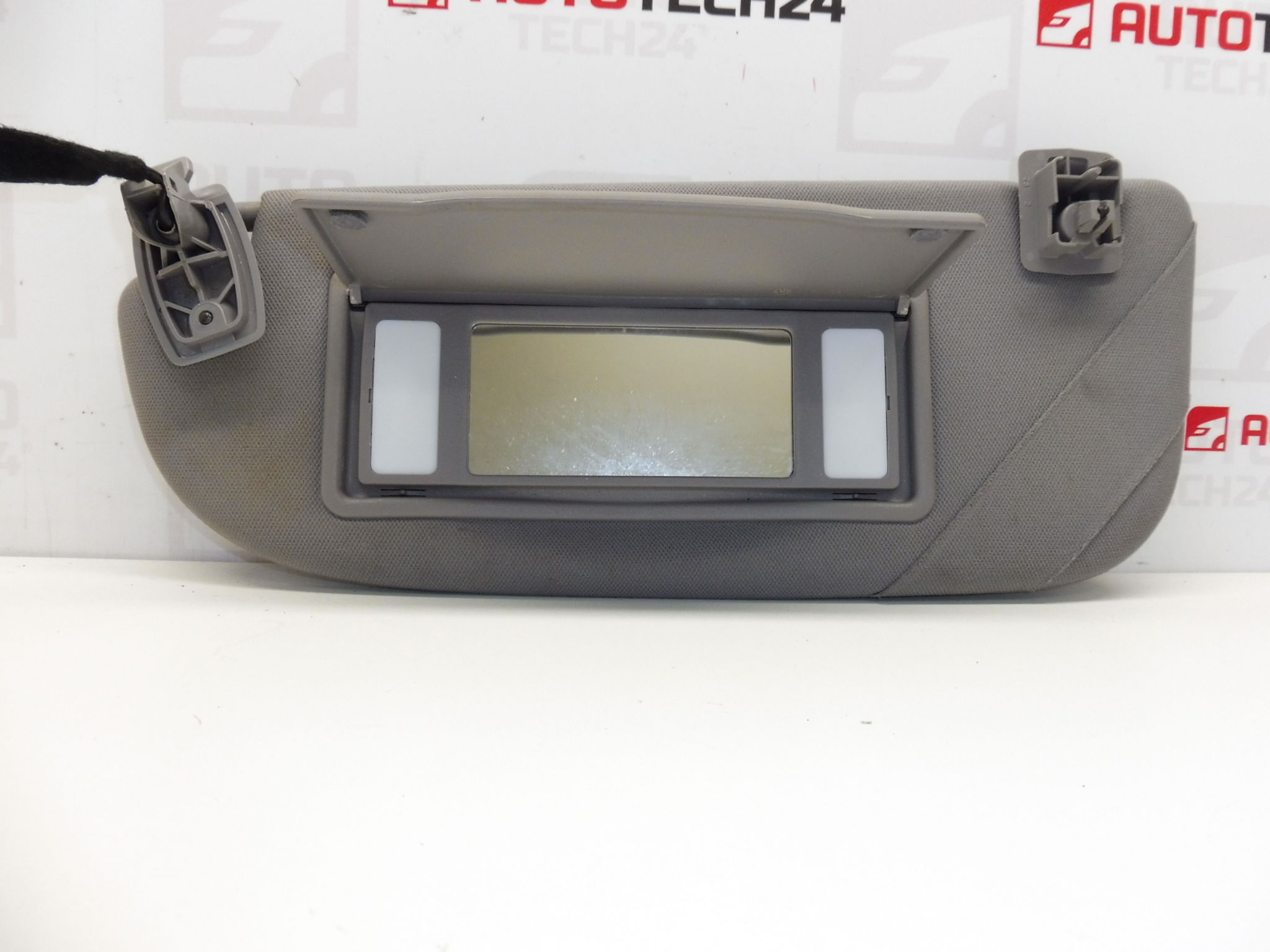 Pára-sol Peugeot 607 iluminação - esquerda 8143KX