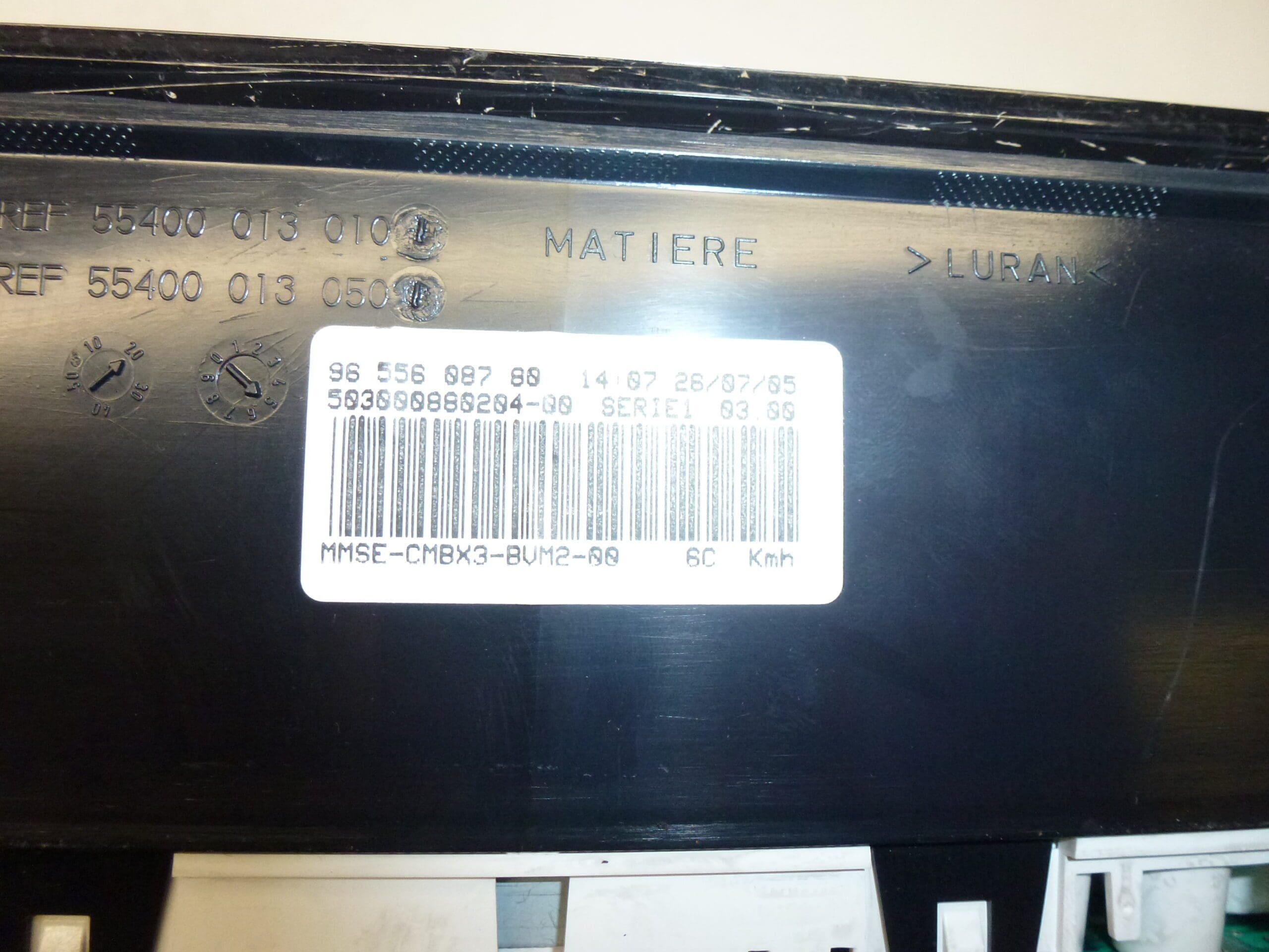 Velocímetro Citroën C5 II quilometragem 226000 km 9655608780 610319