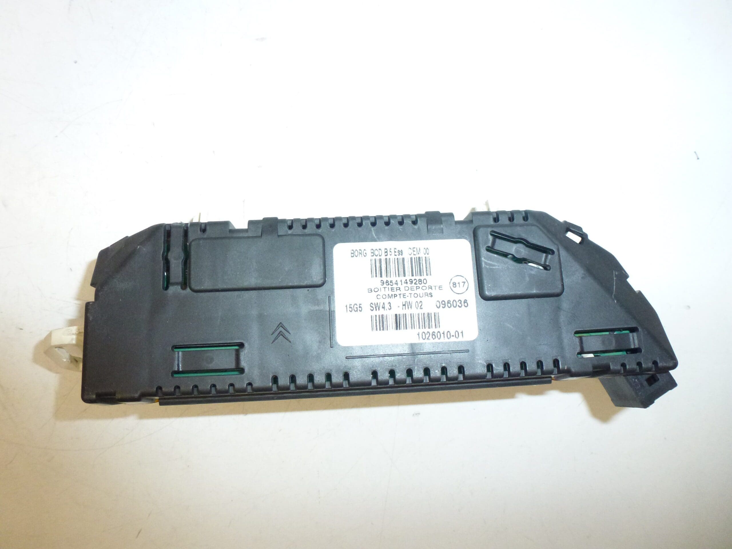 Exibir tacômetro Citroën C4 9662225980 6106E0