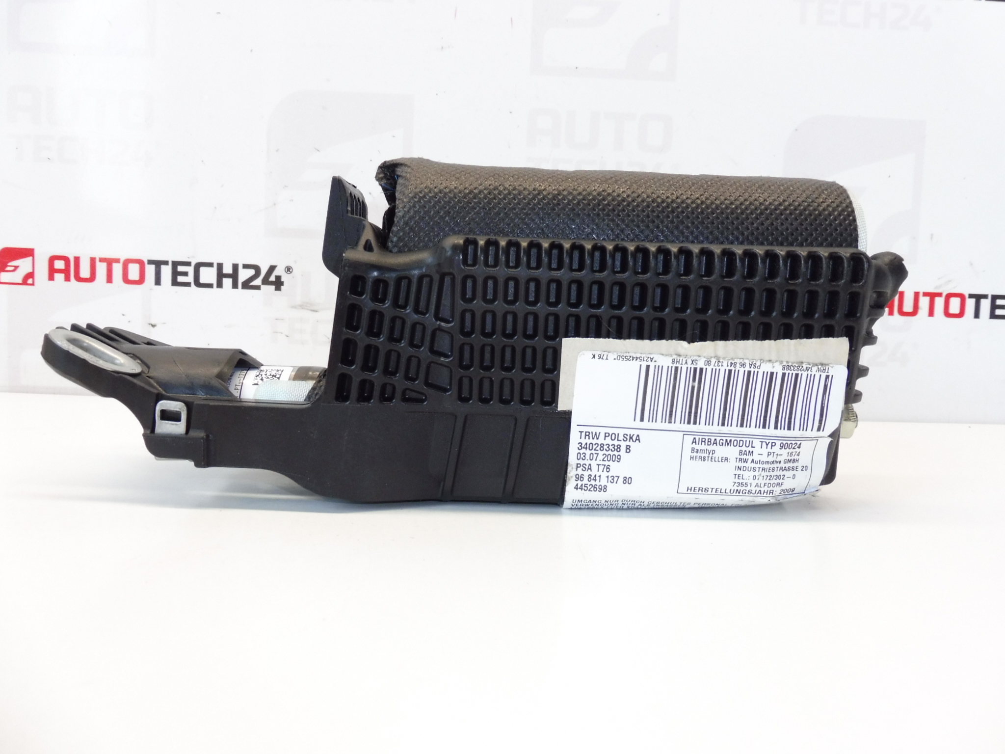 Airbag do banco do condutor Peugeot 308 CC 9684113780 8216WY