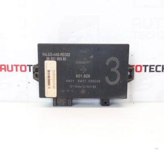 Assistente de estacionamento ECU Citroën 9655196380 601.826 6590F1