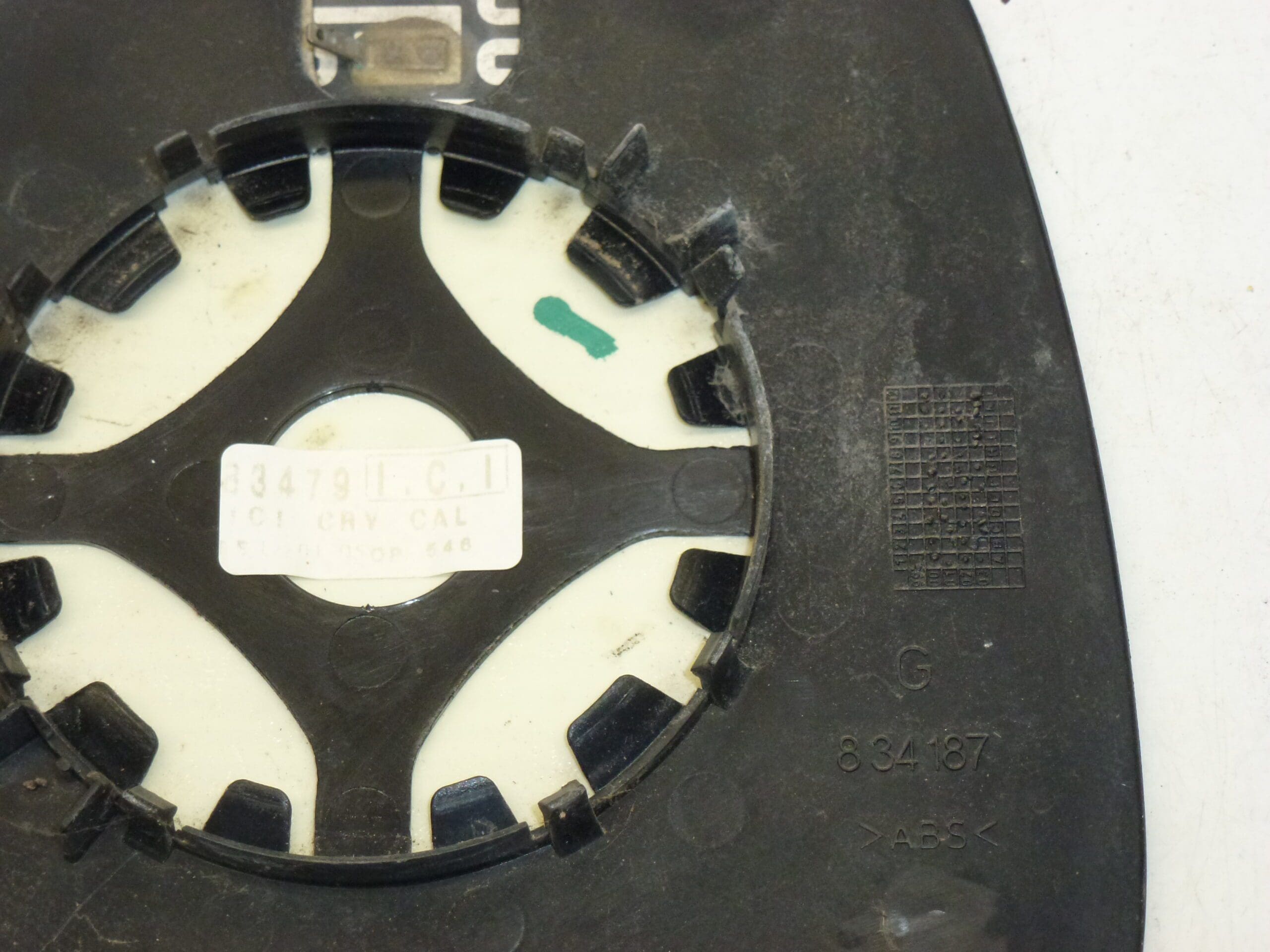 Vidro do espelho esquerdo Citroën Peugeot aquecido 8151W3