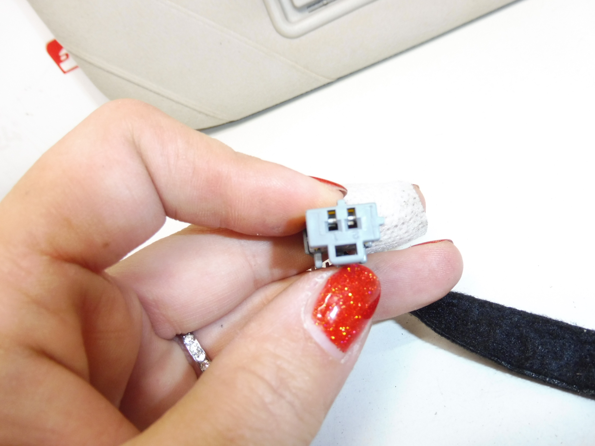 Pala de sol direita Peugeot 307 CC 8143HH