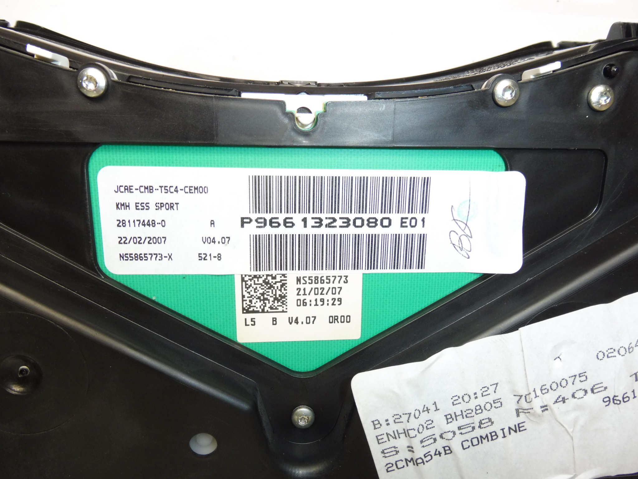 Velocímetro Peugeot 307 quilometragem 139 mil km 9661323080