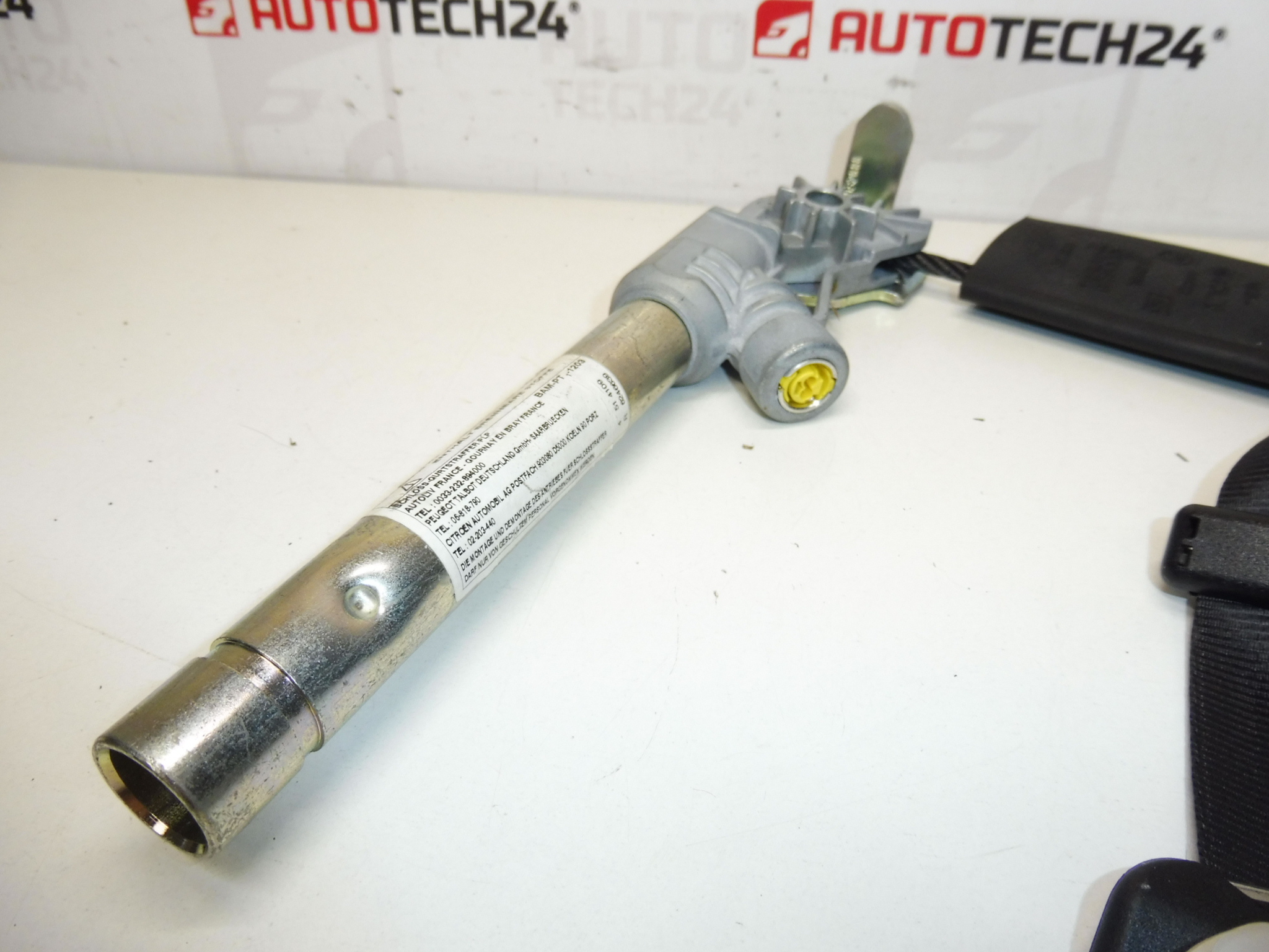 Cinto de segurança dianteiro direito Citroën C3 Picasso 98030356XX