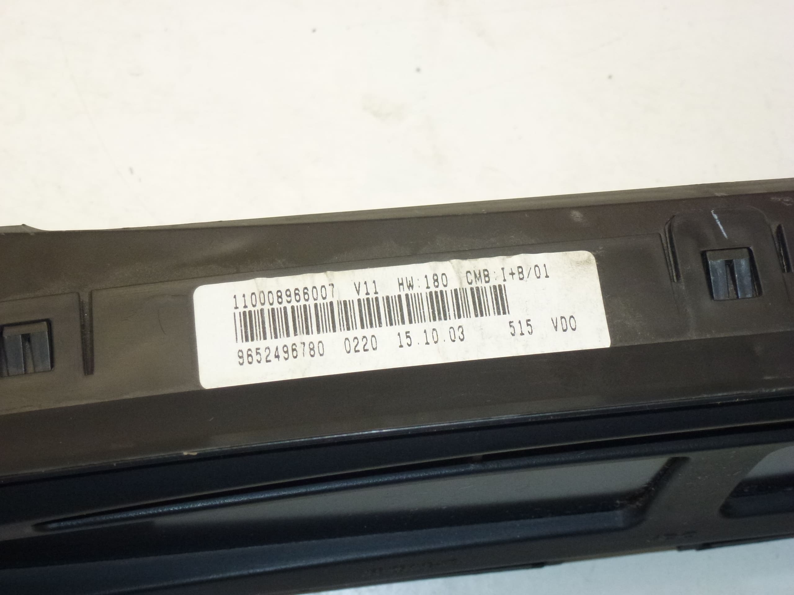 Velocímetro Citroën Xsara Picasso 9652496780