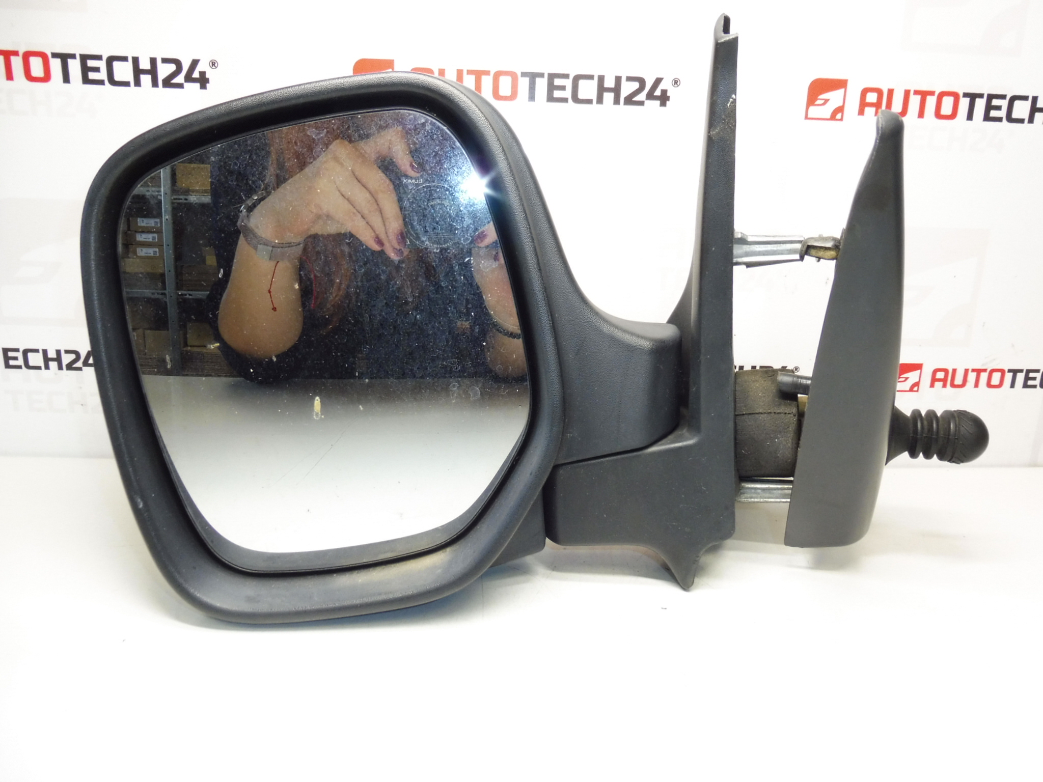 Espelho esquerdo Citroën Berlingo II mecânico 8153HL 8153PK