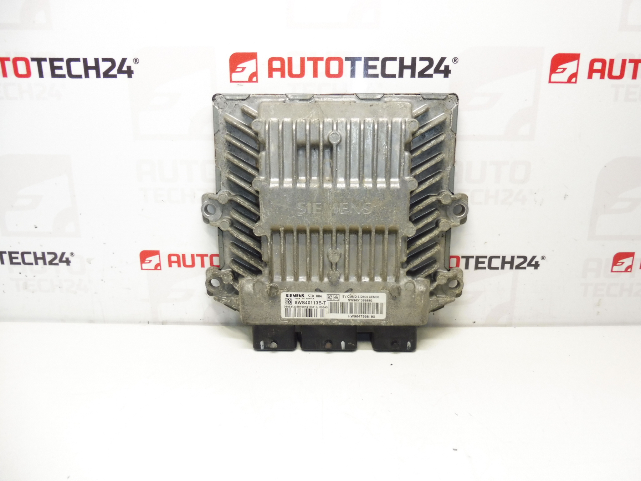 Unidade de controle Siemens SID 804 5WS40113B-T 9647568180 1942F9