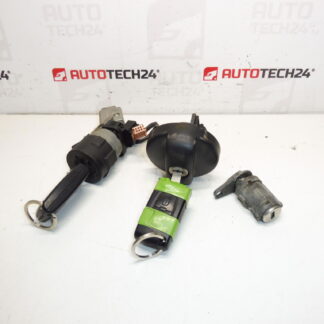 Conjunto de fechaduras 2 chaves Peugeot 307 4162GA 4162KG