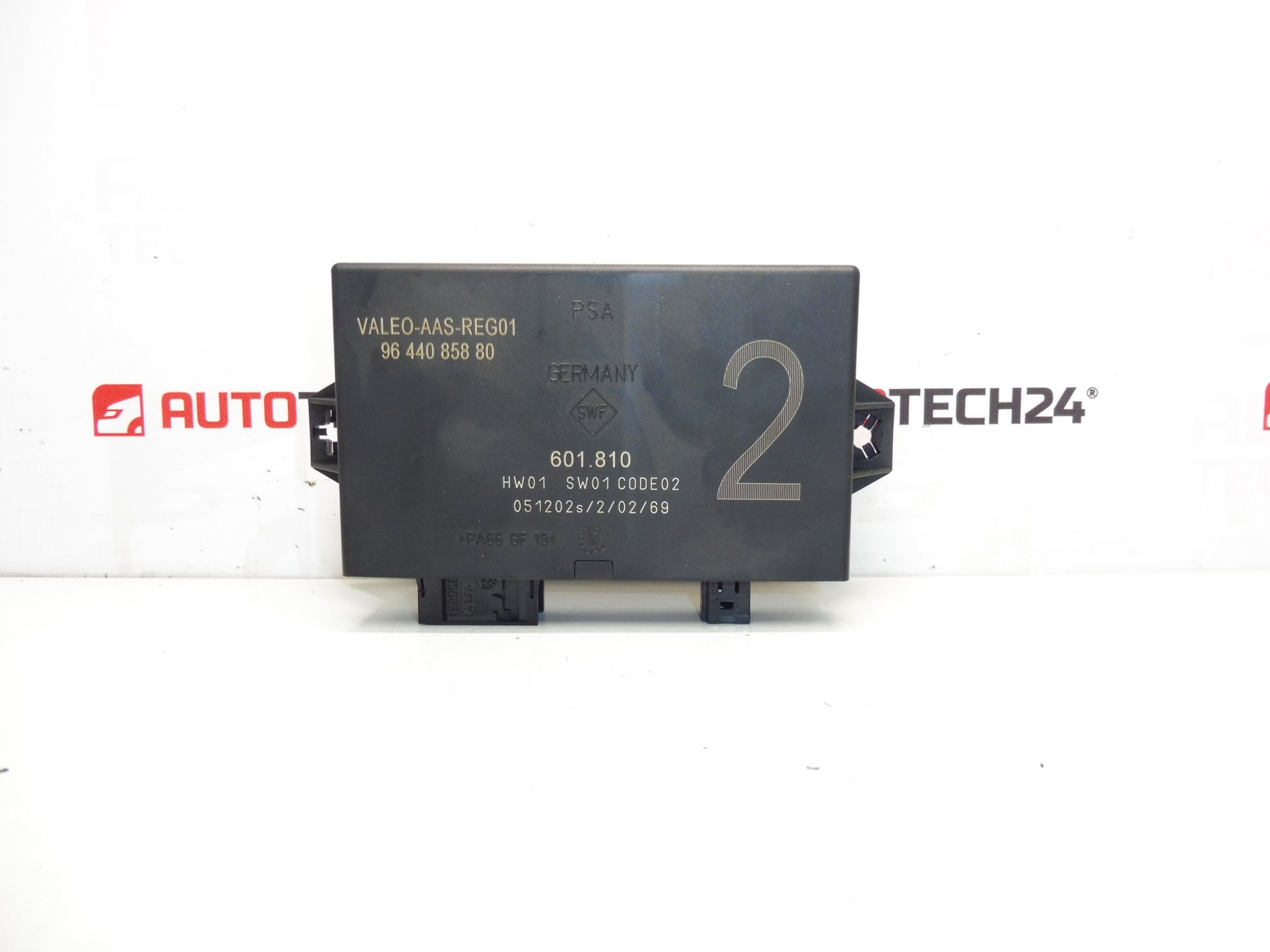 Assistente de estacionamento da unidade de controle Citroën Peugeot 9644085880 601810