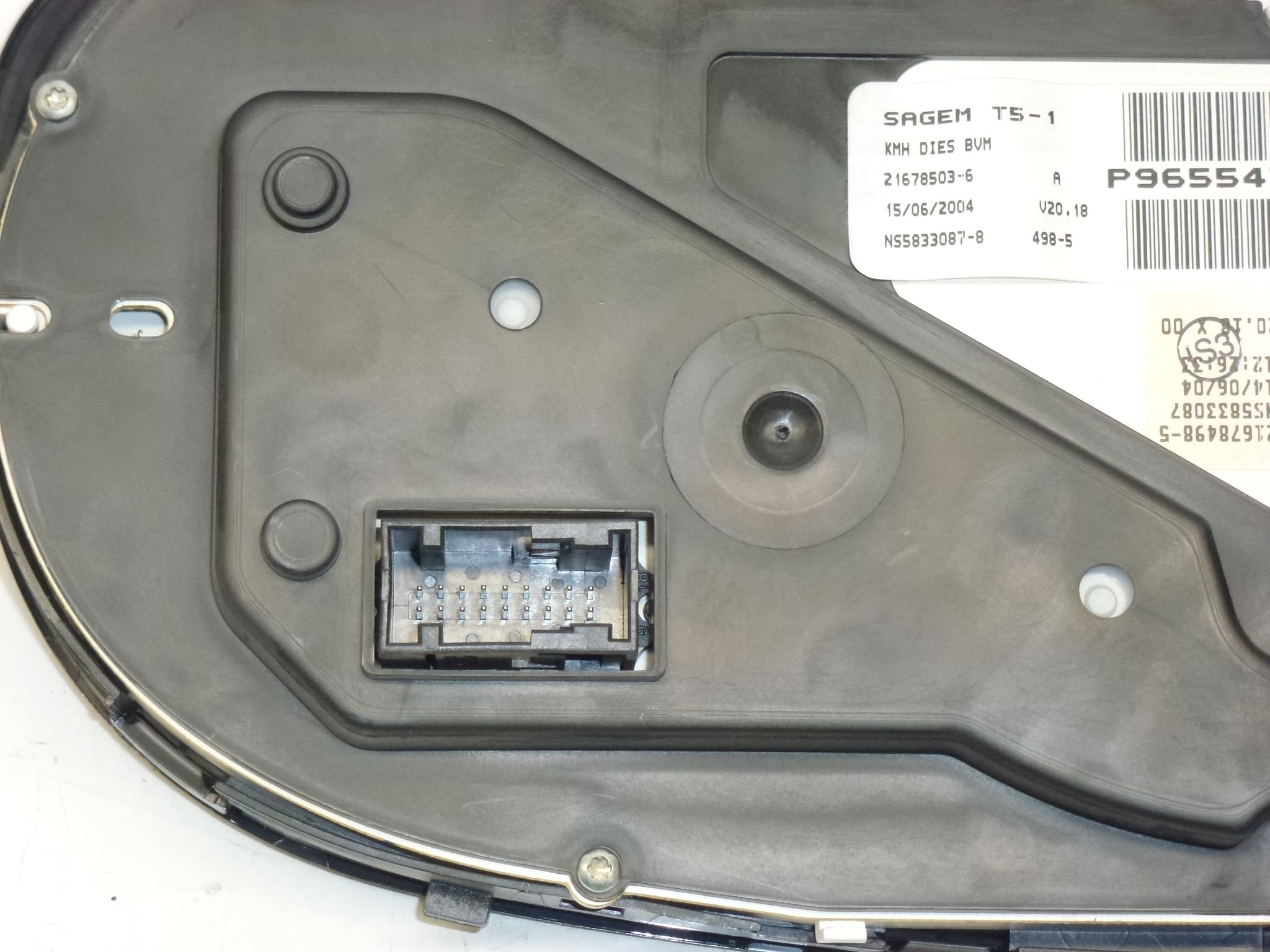 Velocímetro Peugeot 307 215 mil km 9655476580 G00