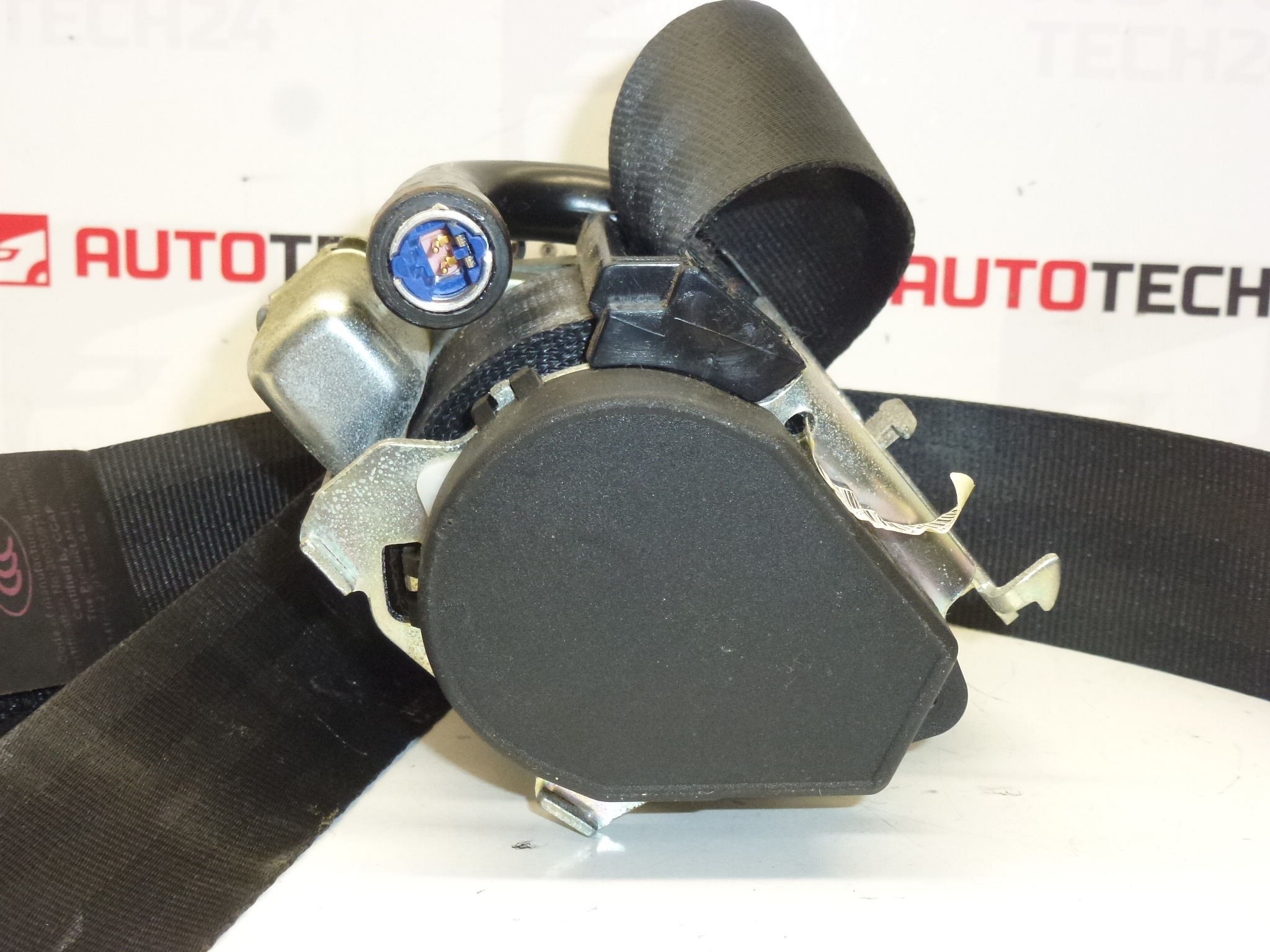 Cinto de segurança pirocinto esquerdo Peugeot 207 96869034XX 8975JA