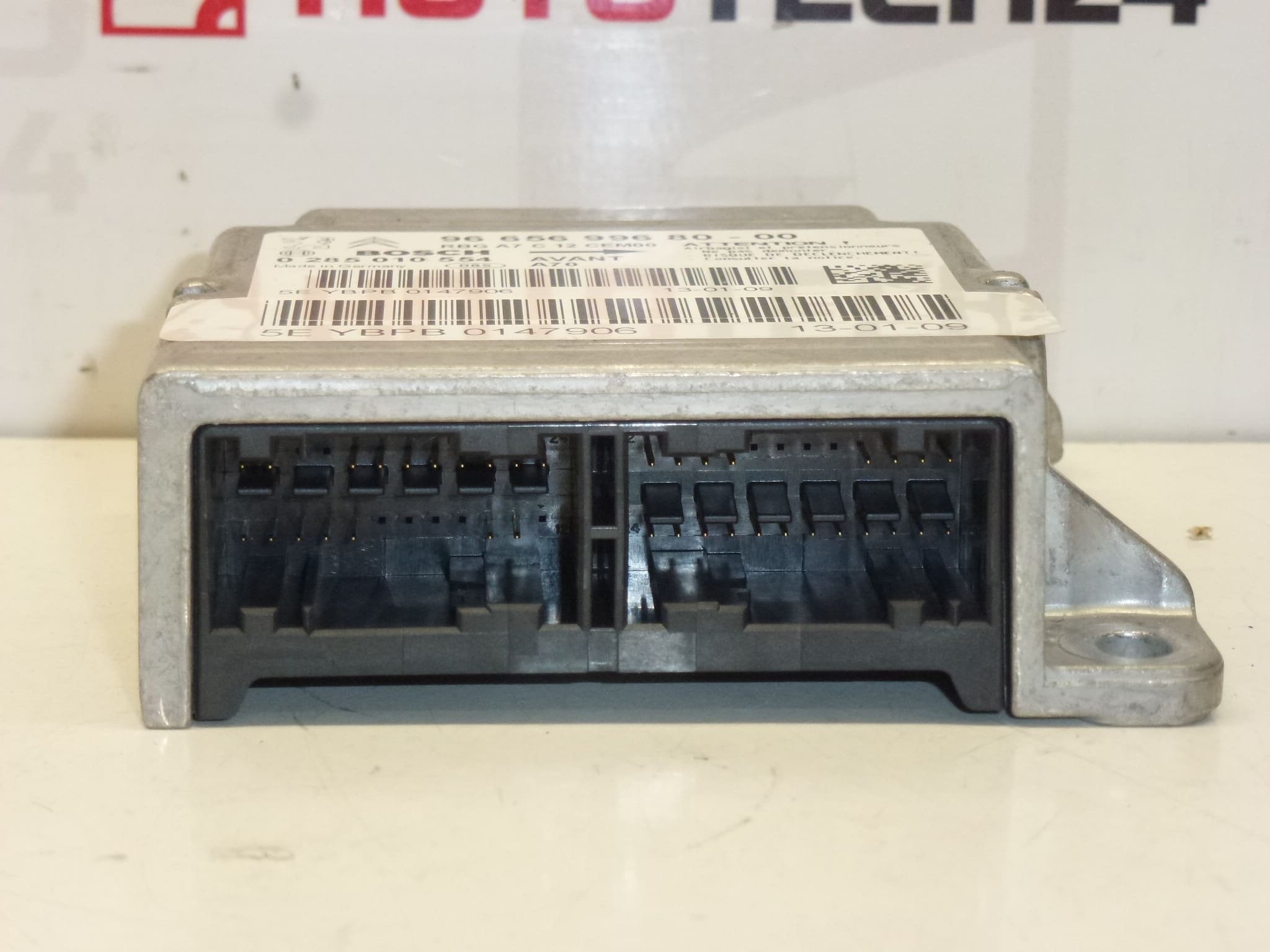 Unidade de airbag Bosch Peugeot 207 9665699680 6546J8