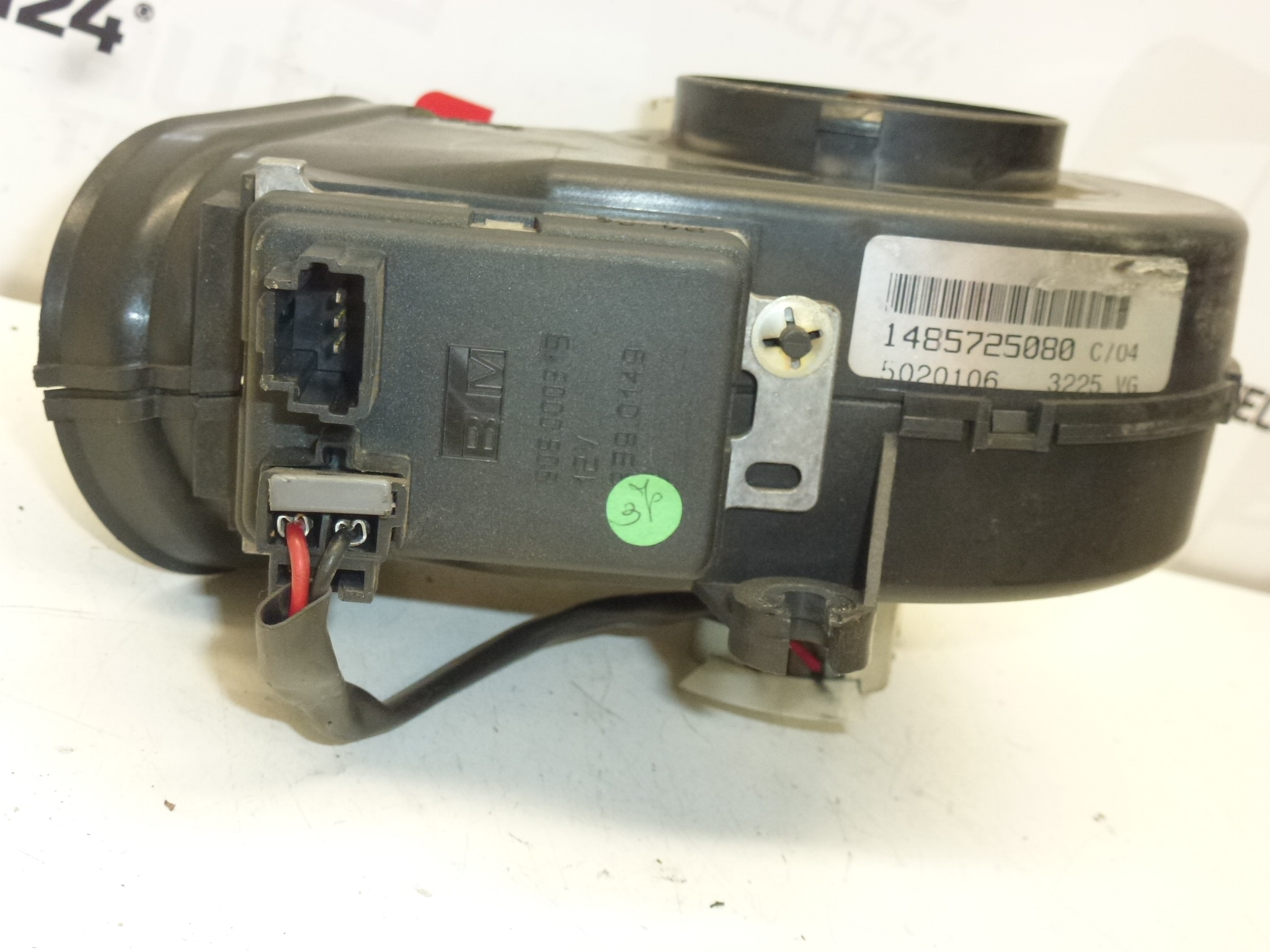 Ventilador de ar adicional esquerdo Citroën C8 Peugeot 807 1485725080 6441AW