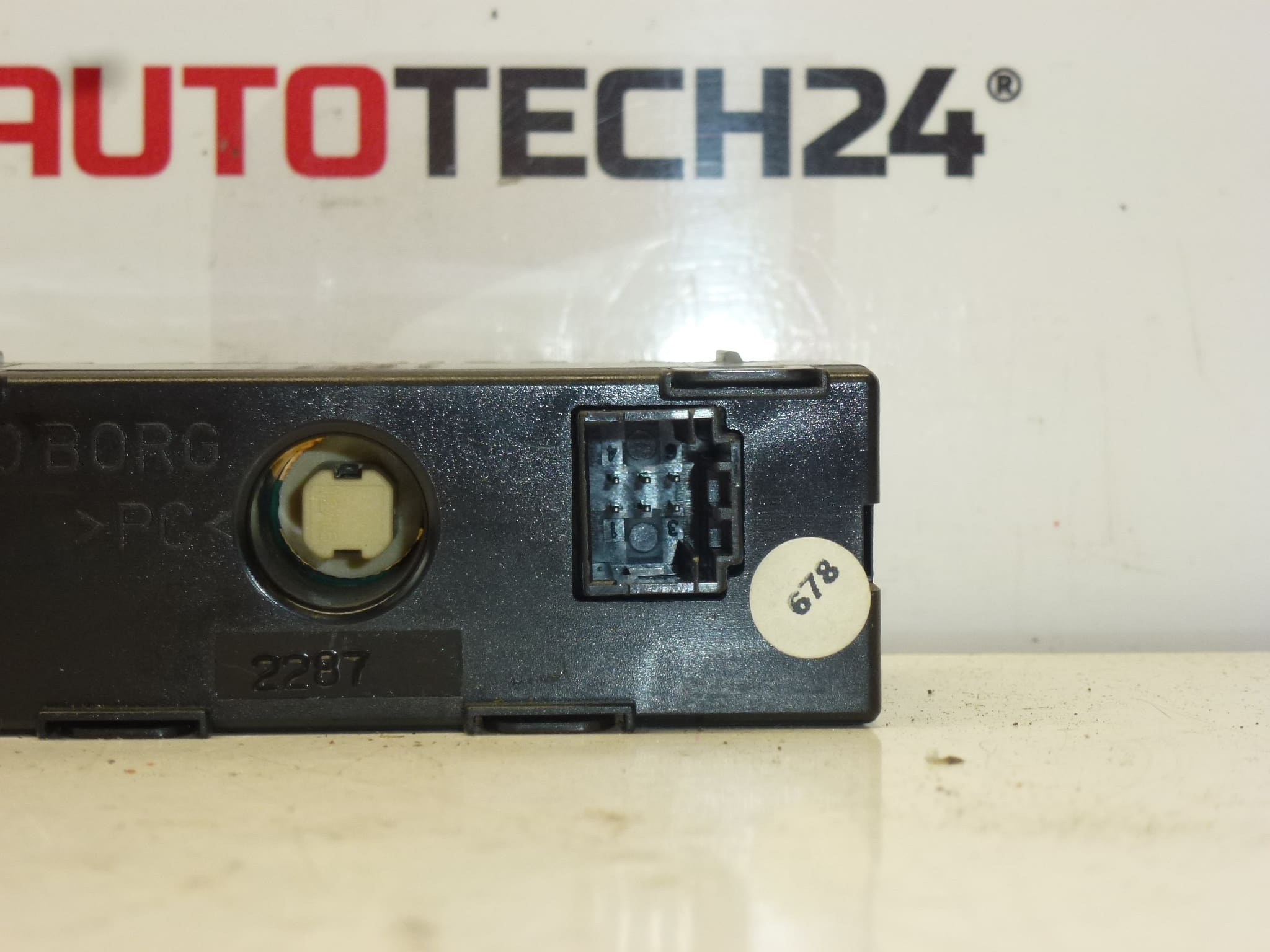 Exibição do relógio Citroën Xsara 6155N6