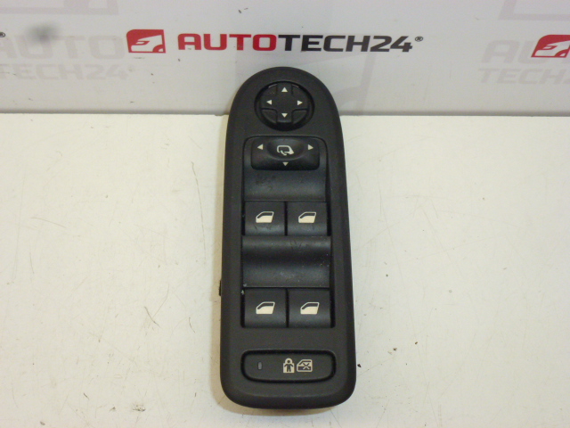 Comando de vidros e espelhos Citroën Peugeot 96644917XT 649028