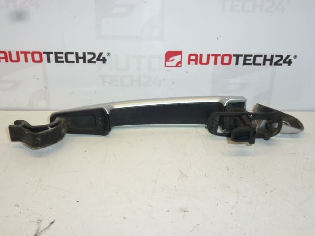 Maçaneta da porta do motorista prata EZRC Citroën C5 X7 9101HR