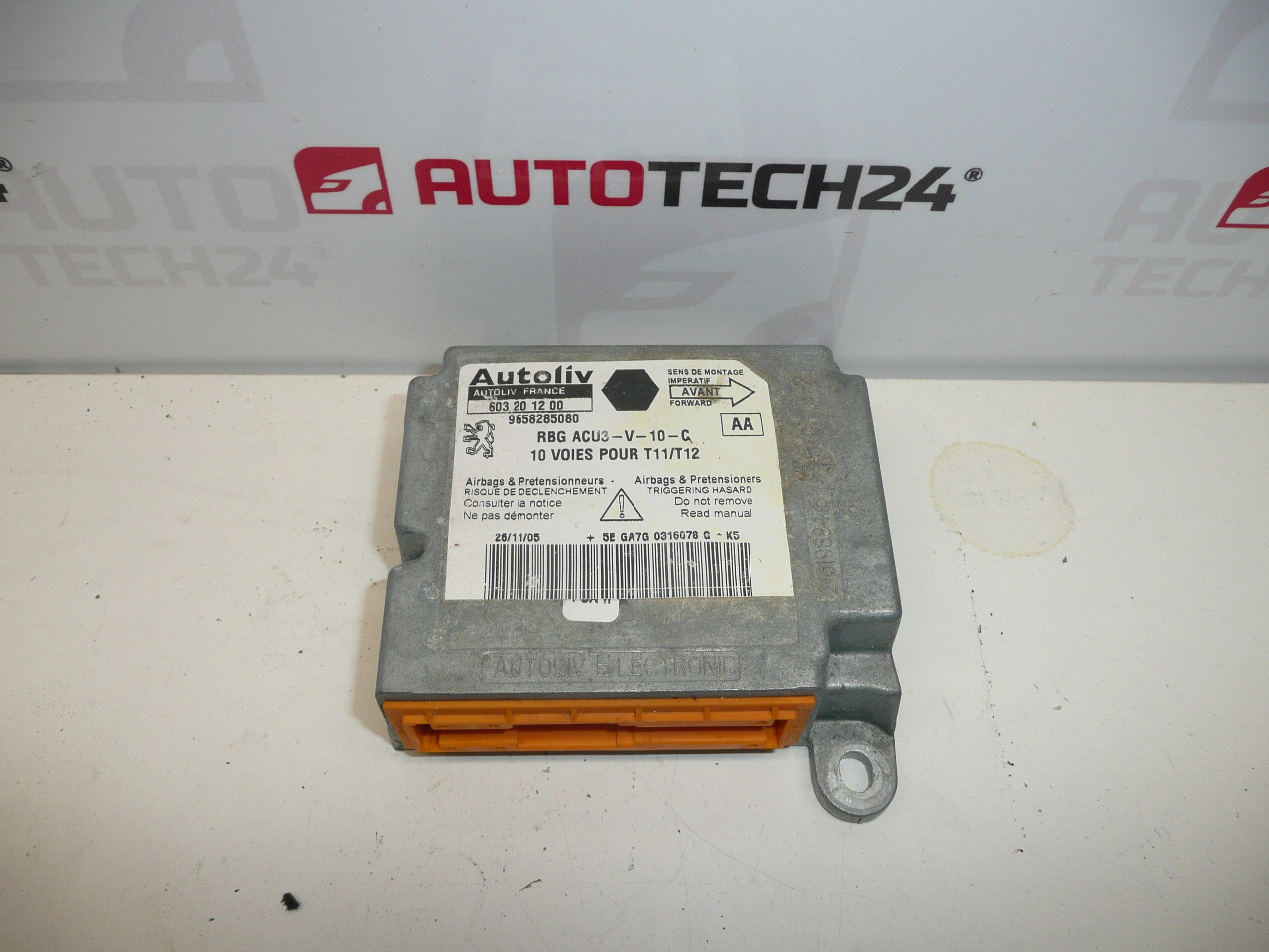 Unidade Airbag Peugeot 206 9658285080 6545GP