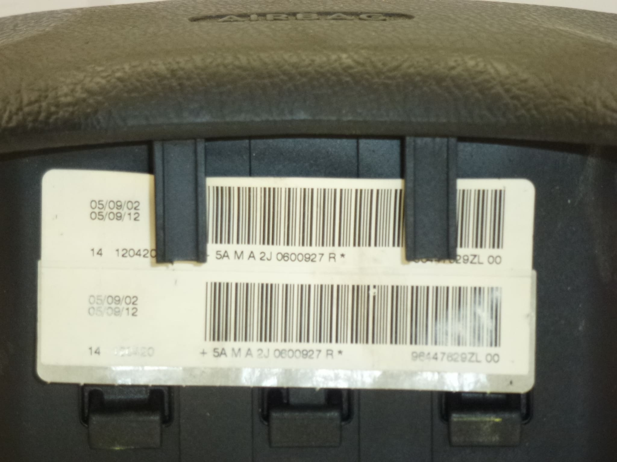 Airbag de Volante Citroën Xsara Picasso 96447629ZL 4112FN - Image 2