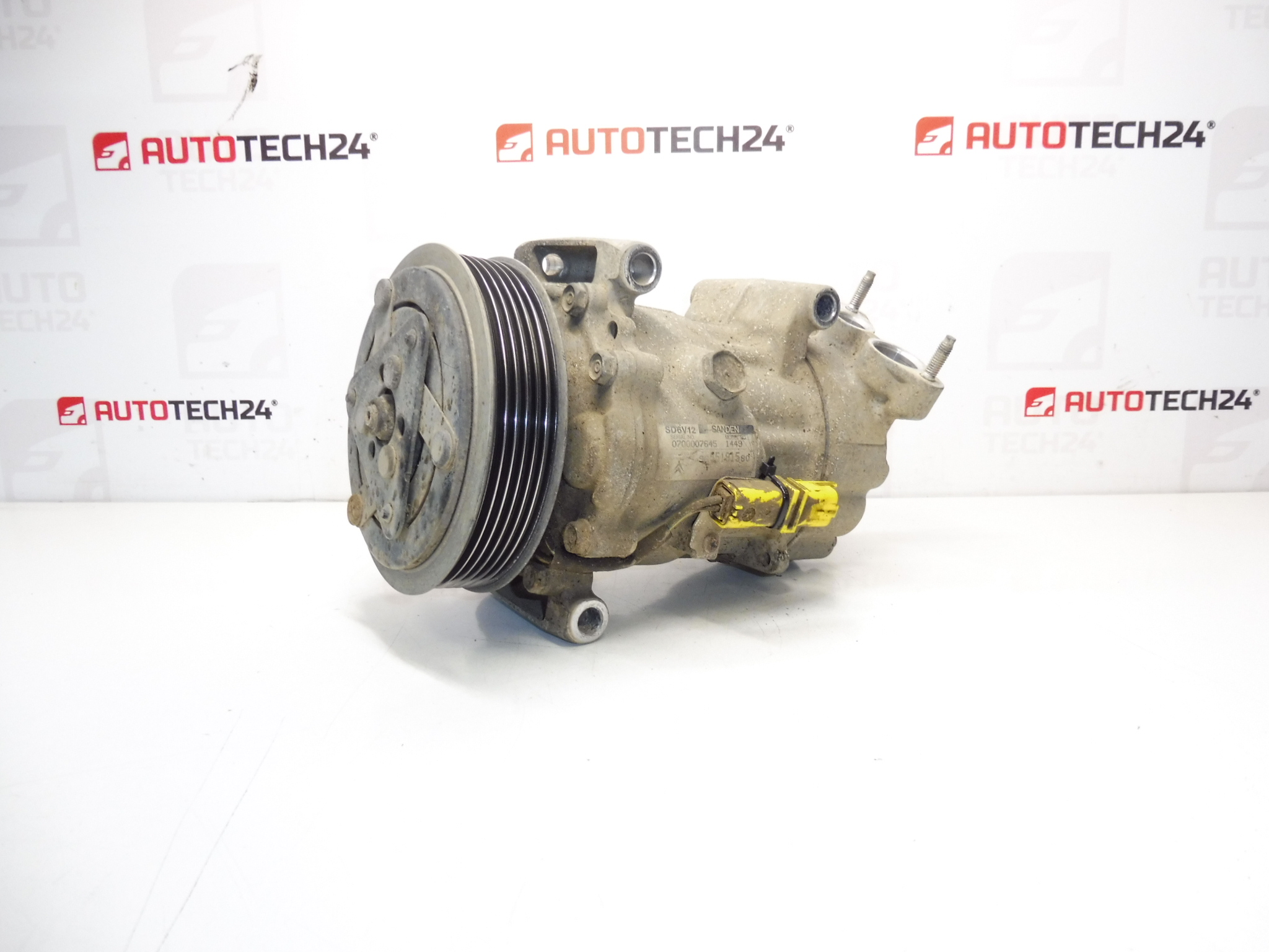 Compressor de ar condicionado Sanden SD6V12 1449 9655191580