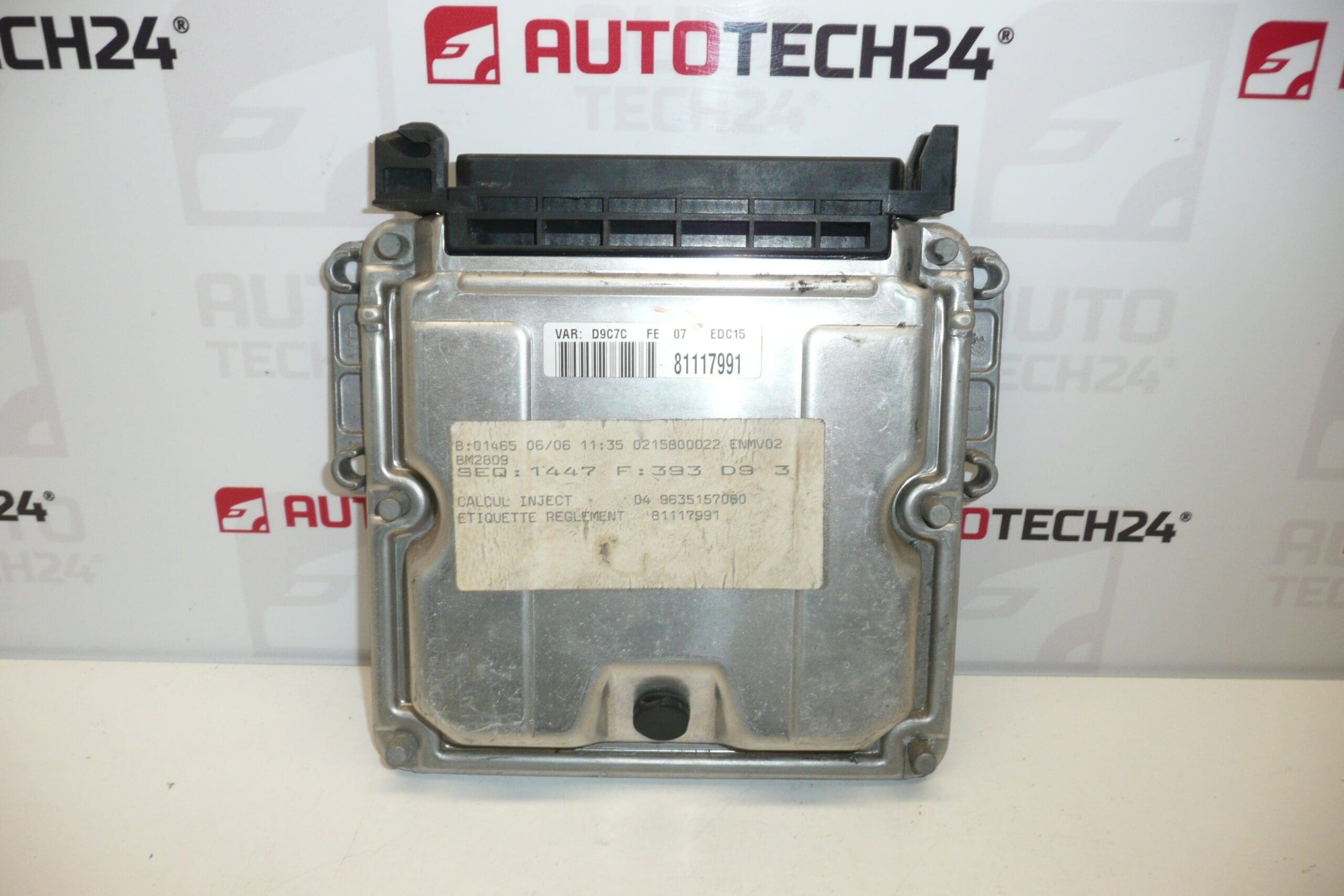 Unidade de Controlo do Motor (ECU) Bosch EDC15C2 0281010248 2.0 HDi 9635157080 1929ZJ - Image 2