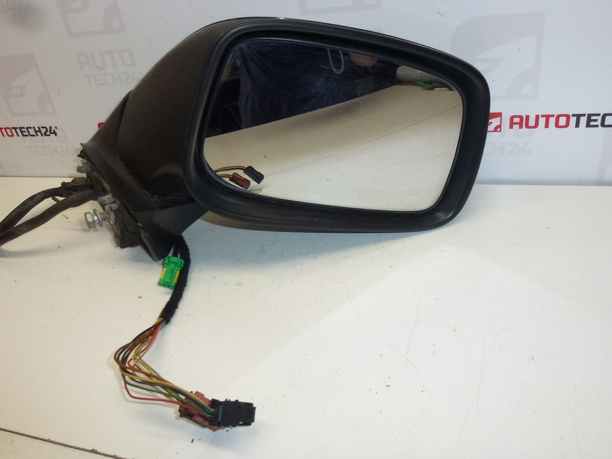 Espelho retrovisor direito elétrico rebatível cinza EYJ Citroën C8 8153FW - Image 2