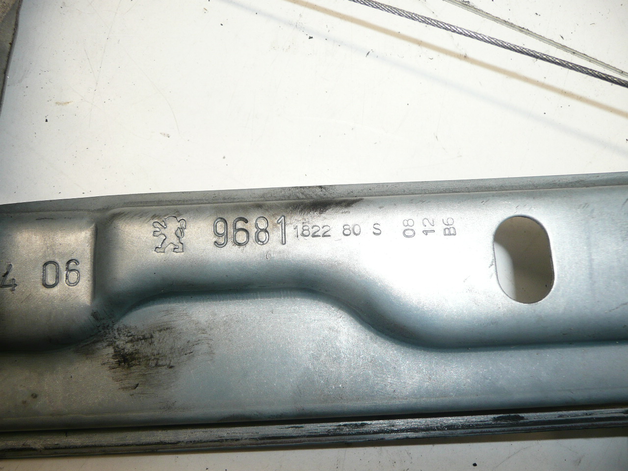 Mecanismo de puxar janela PP Peugeot 207 9681182280 9222W9