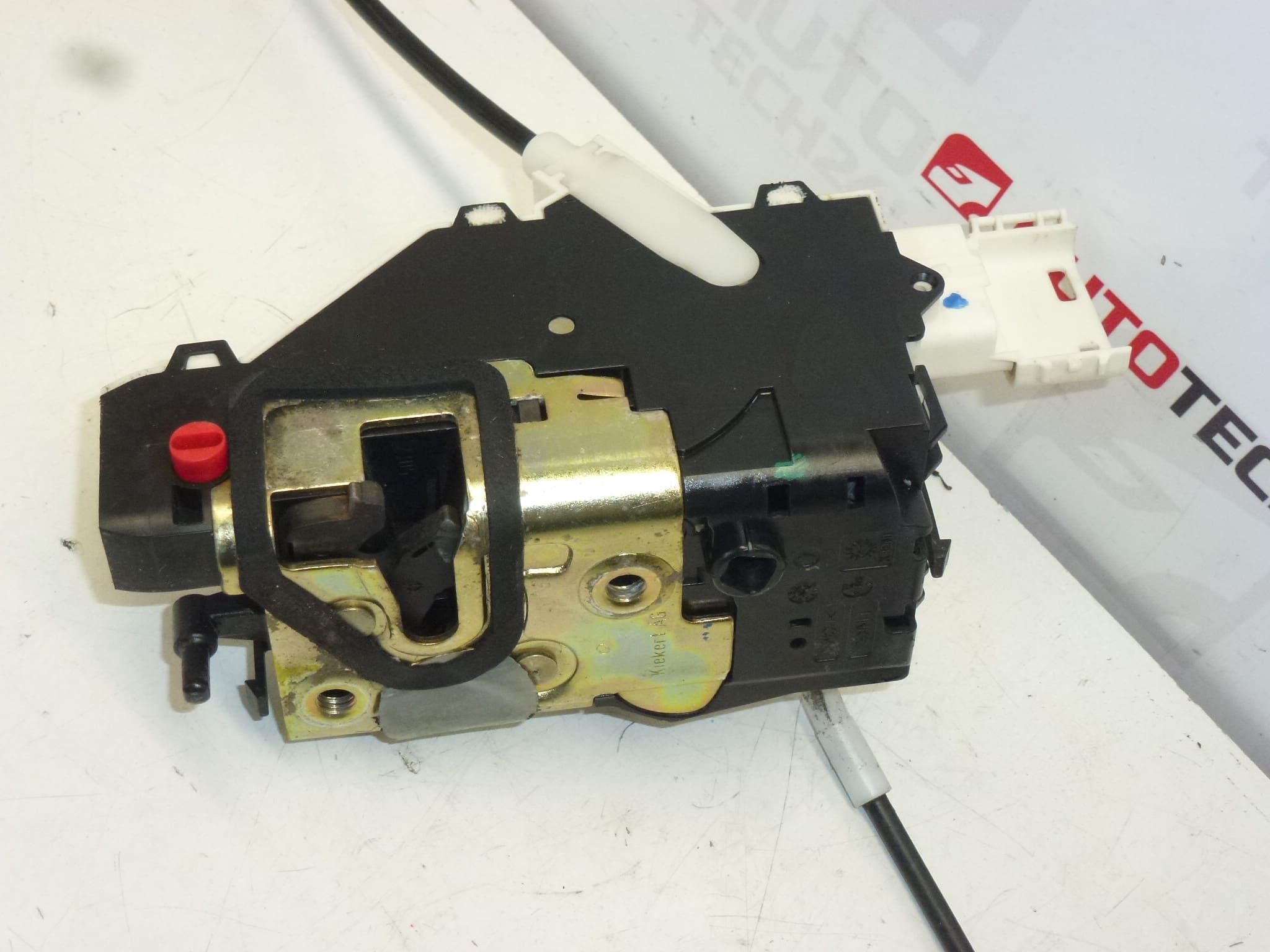 Fechadura Elétrica Da Porta Traseira Esquerda Peugeot 407 9659854180 - Image 2