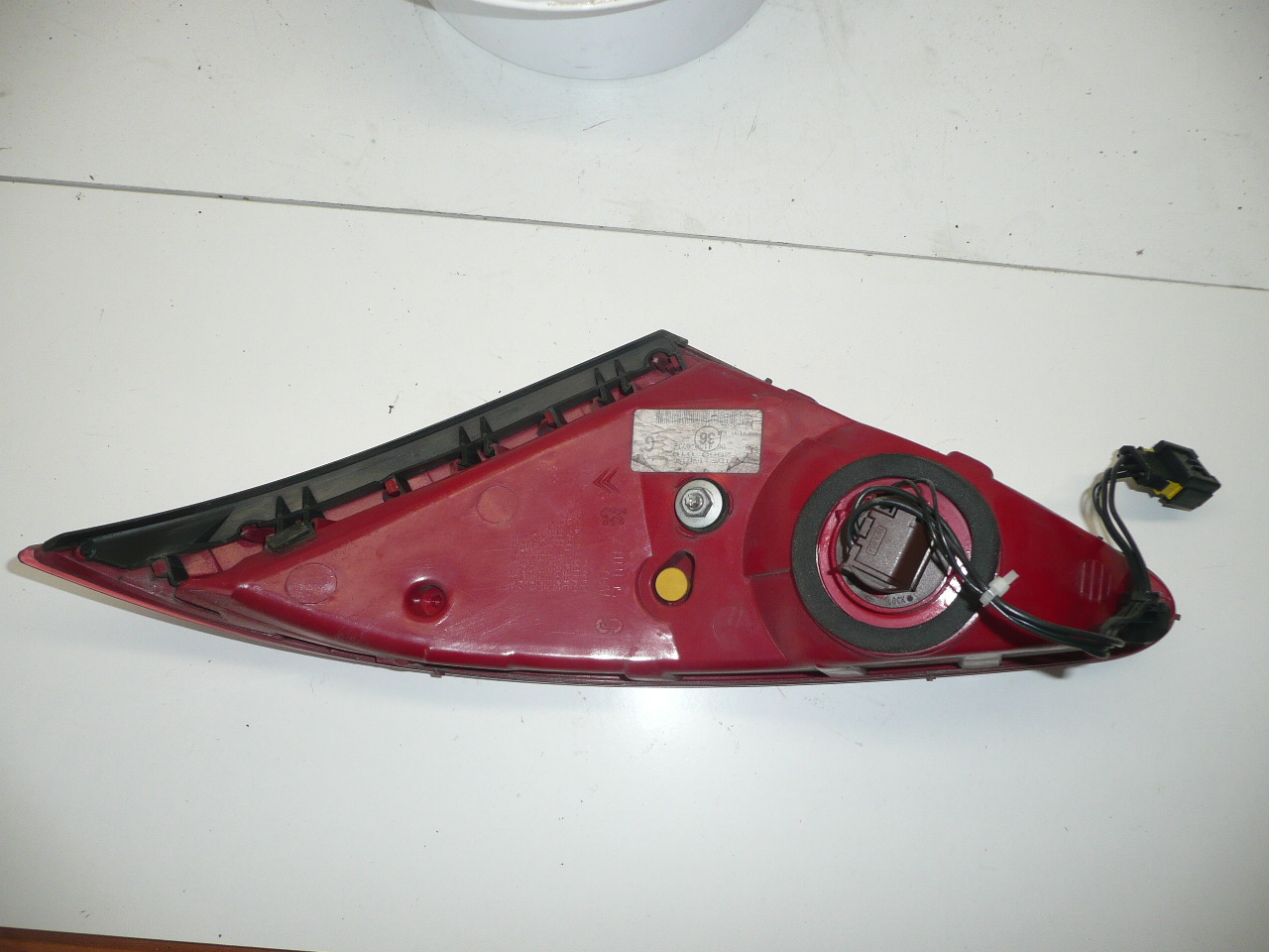 LZ lâmpada interior Peugeot 307 CC 96413007JE 6350S4