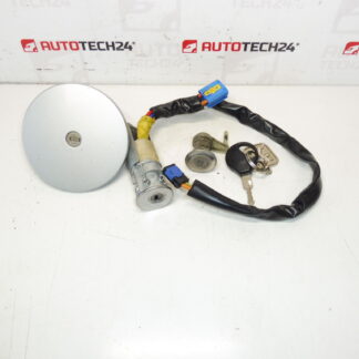 Conjunto de Fechaduras Peugeot 206 1 Chave 4162EZ 4162NR