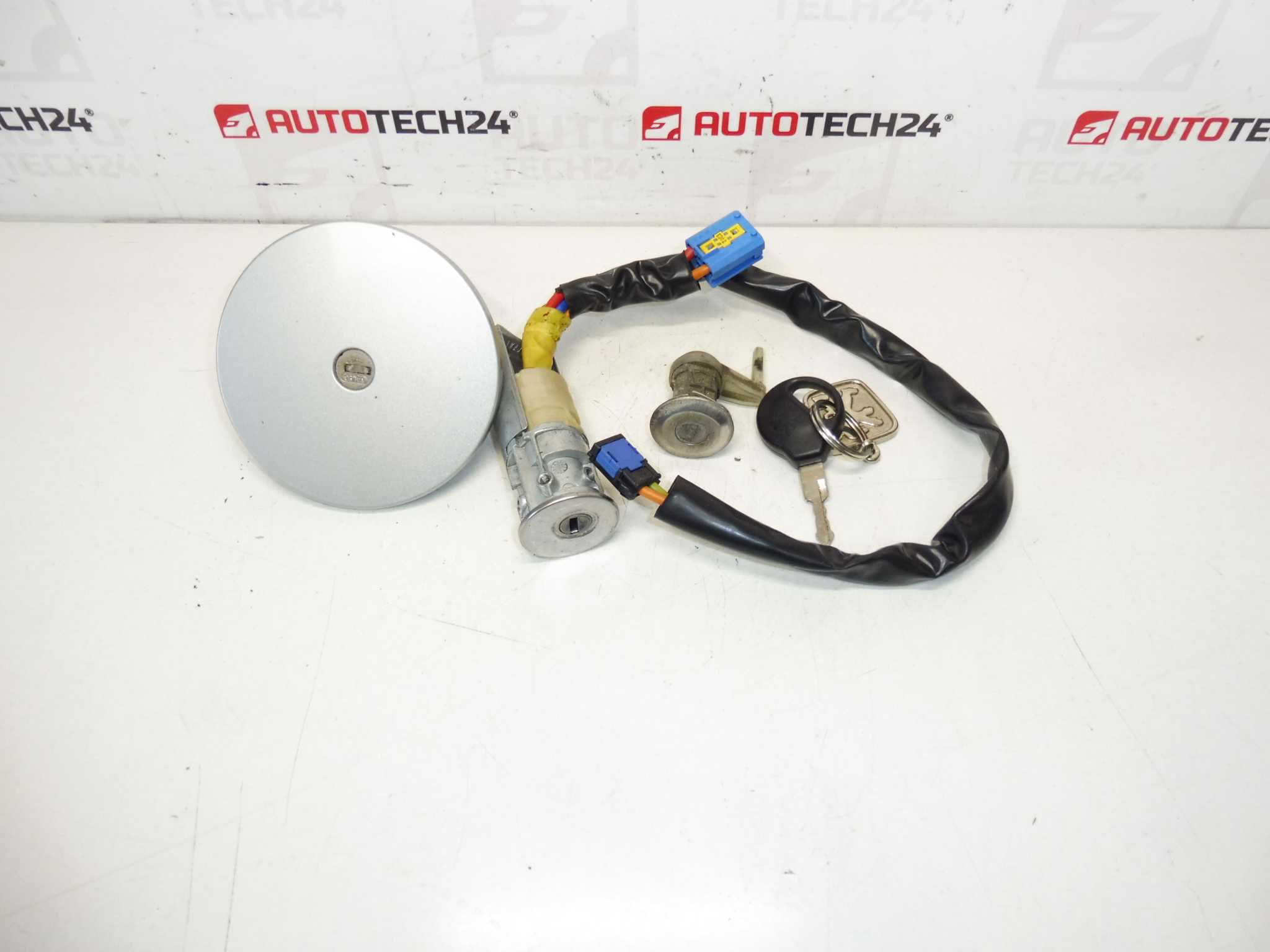 Conjunto de Fechaduras Peugeot 206 1 Chave 4162EZ 4162NR