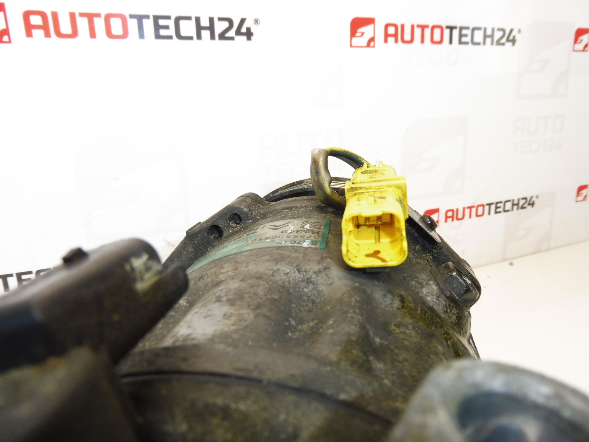 Compressor de Ar Condicionado Sanden SD7V16 1303F 9656572380 6453WT 6453WV 6453QY 6453QS