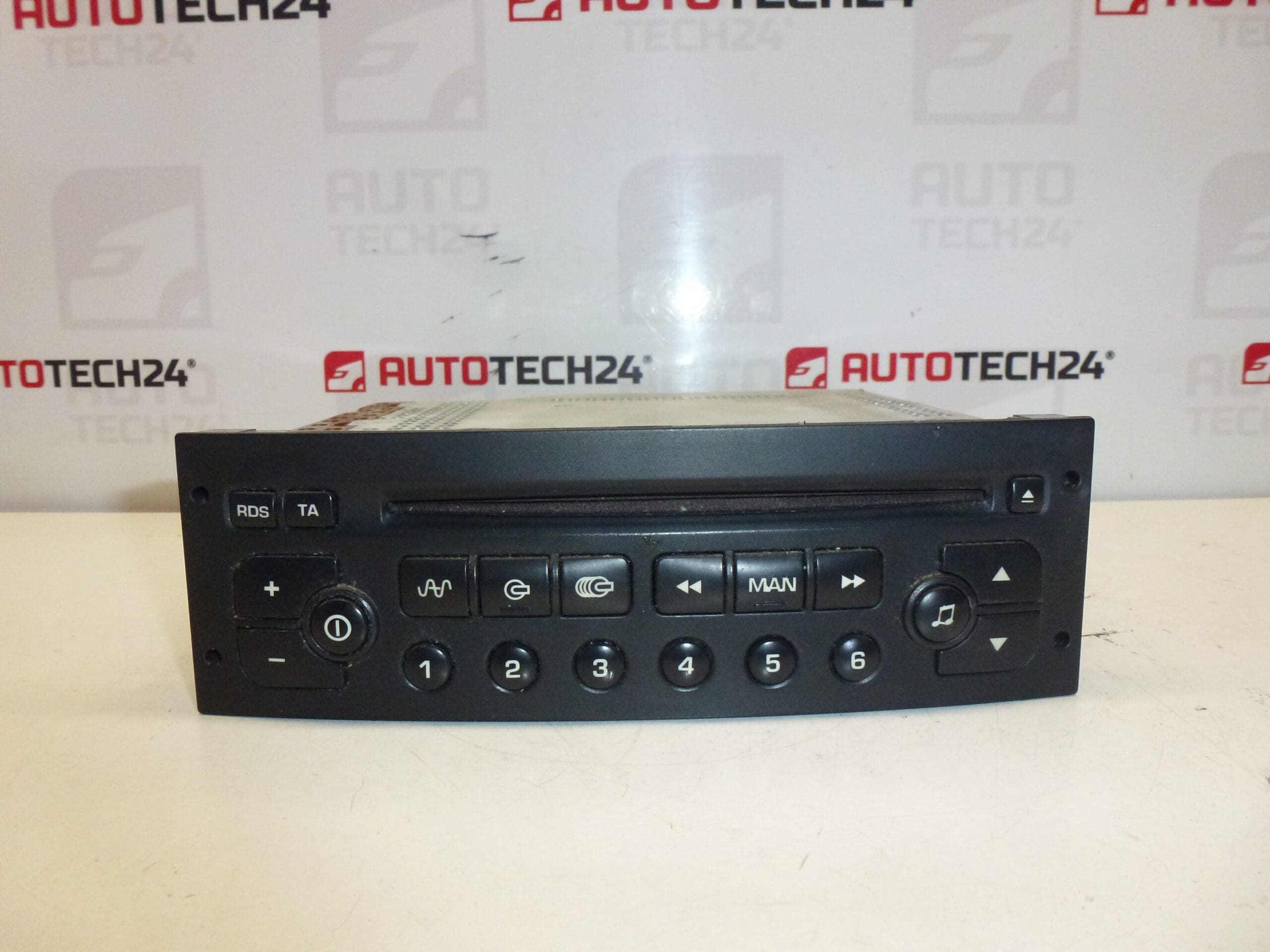 Rádio do carro com CD Citroën Peugeot 96489417XT00 96489417XT