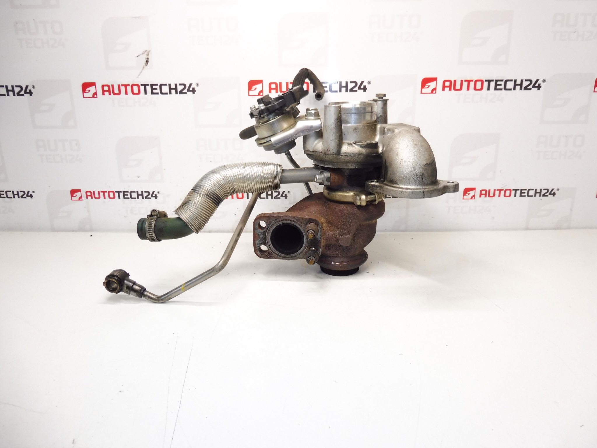 Turbo Citroën Peugeot 1.6 HDI 68kW 83 mil km 9673283680 TD02H2-07TT-21