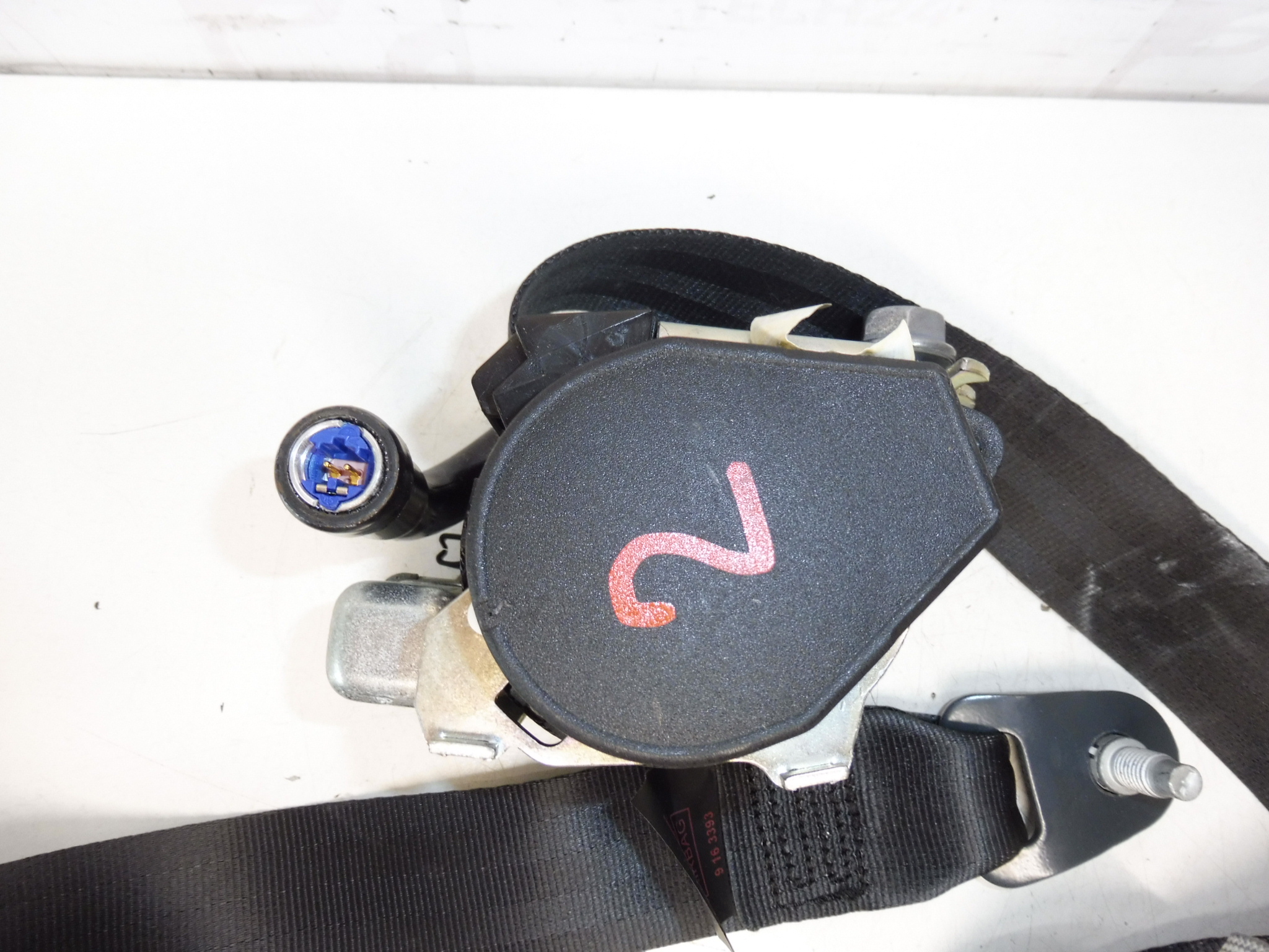 Cinto De Segurança Do Passageiro Peugeot 308 96569048XX 8975K5 - Image 2