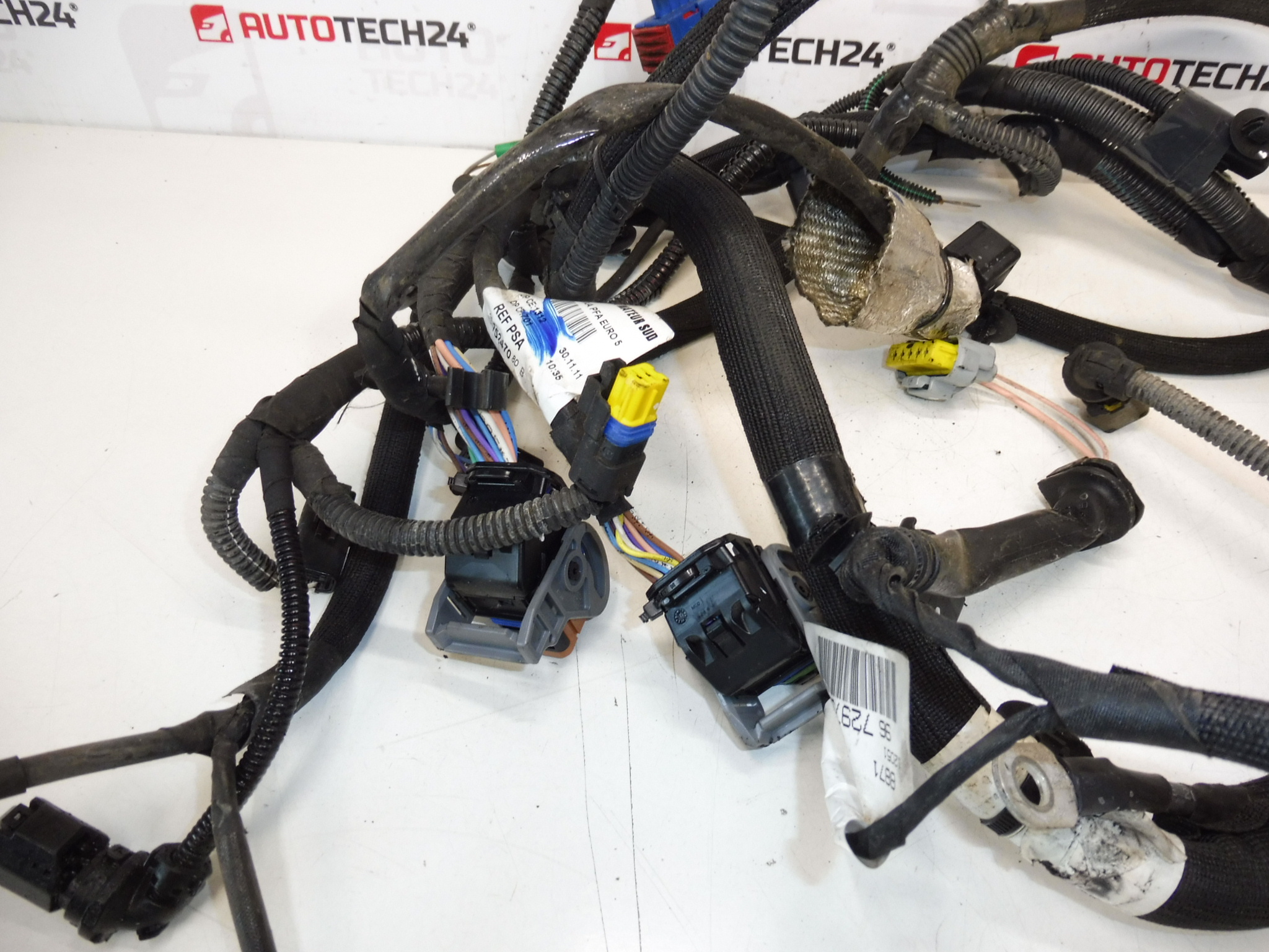 Conjunto De Fiação Do Motor Peugeot 207 1.4i KFT 9672973280 9675247080