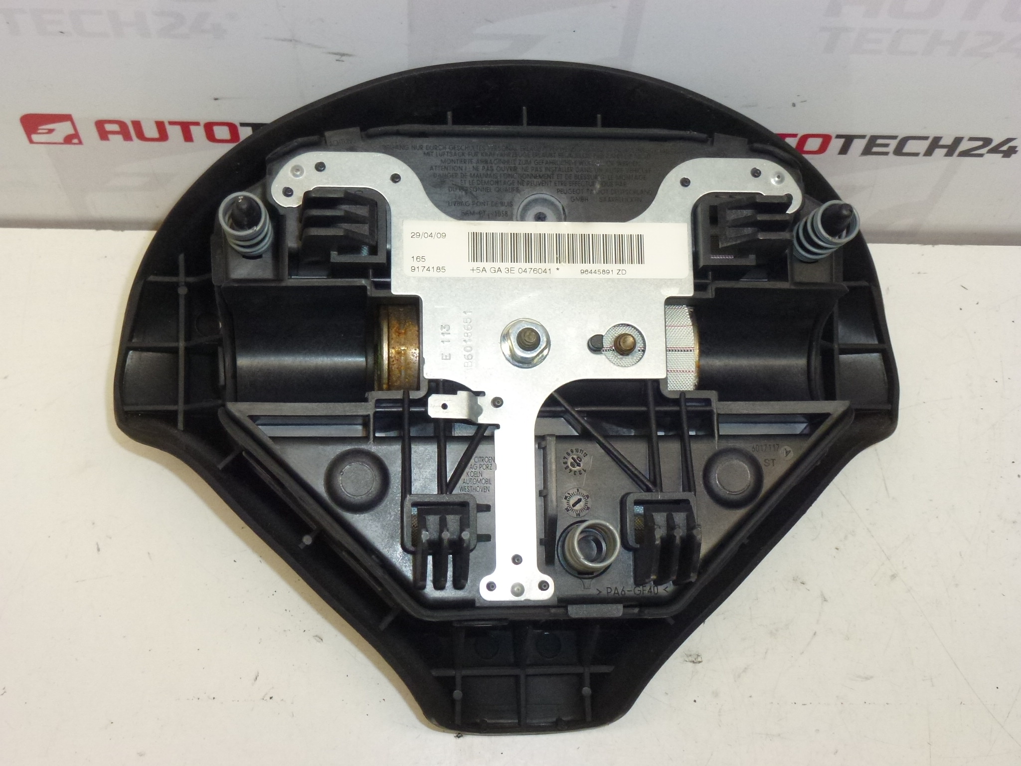 Airbag do volante para Peugeot 407 96445891ZD 4112HA - Image 2