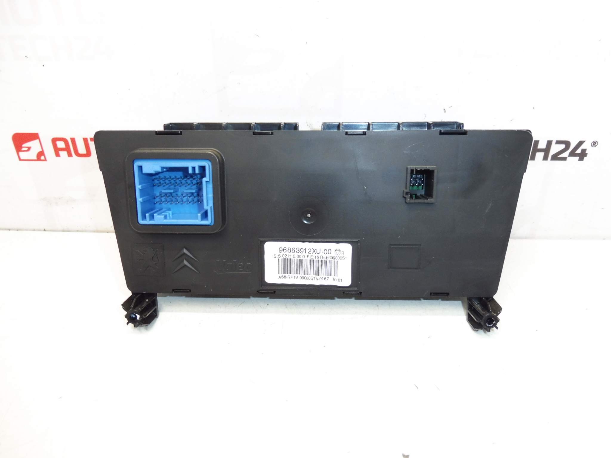 Comando de aquecimento e ar-condicionado Citroën C3 Picasso 96863912XU 6452N2 - Image 2