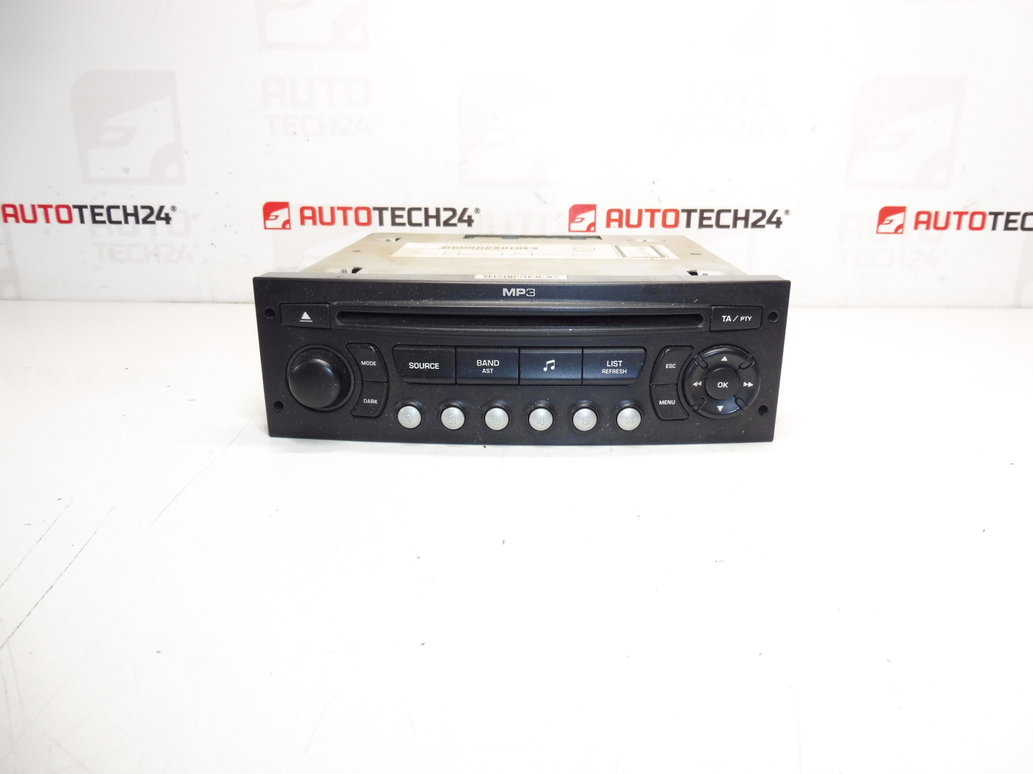 Rádio de carro Blaupunkt rd4 n1 mp3 Citroën Peugeot 9665918977
