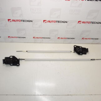 Conjunto de fechaduras traseiras da direita 5. Citroën Berlingo III 8719F9 8719E4 PORTA