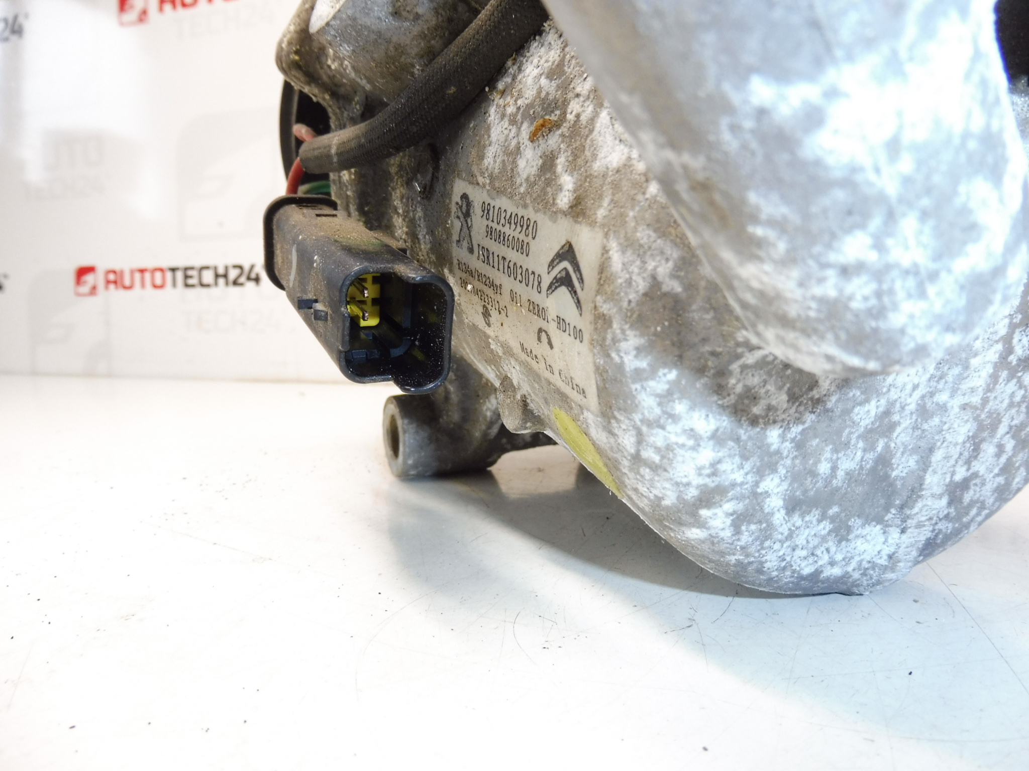 Compressor do ar condicionado 1.2 VTi Citroën / Peugeot 9810349980 9808860080 - Image 2