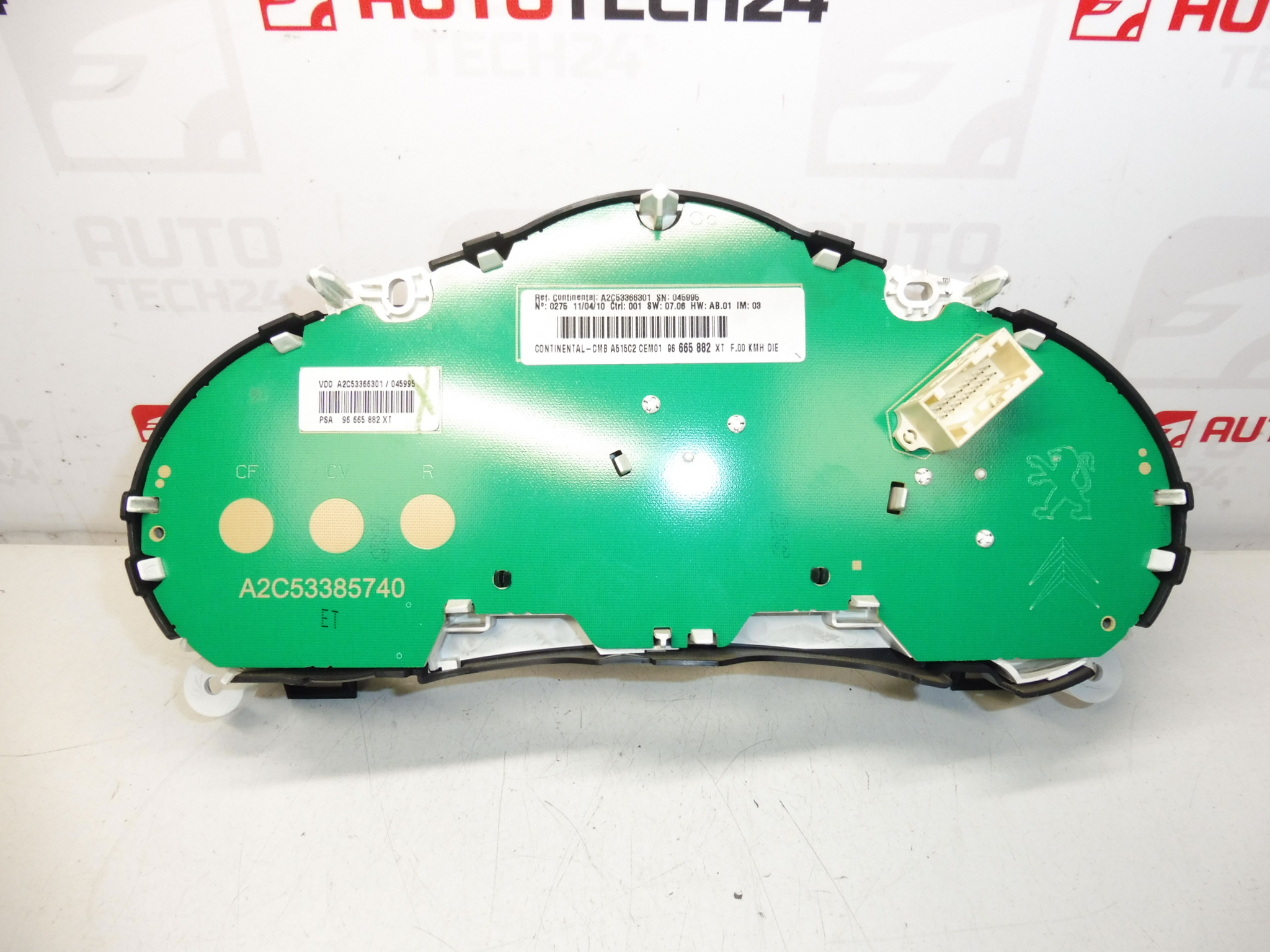 Tacômetro Citroën C3 II 170000 km 96665882xt 6103GH - Image 2