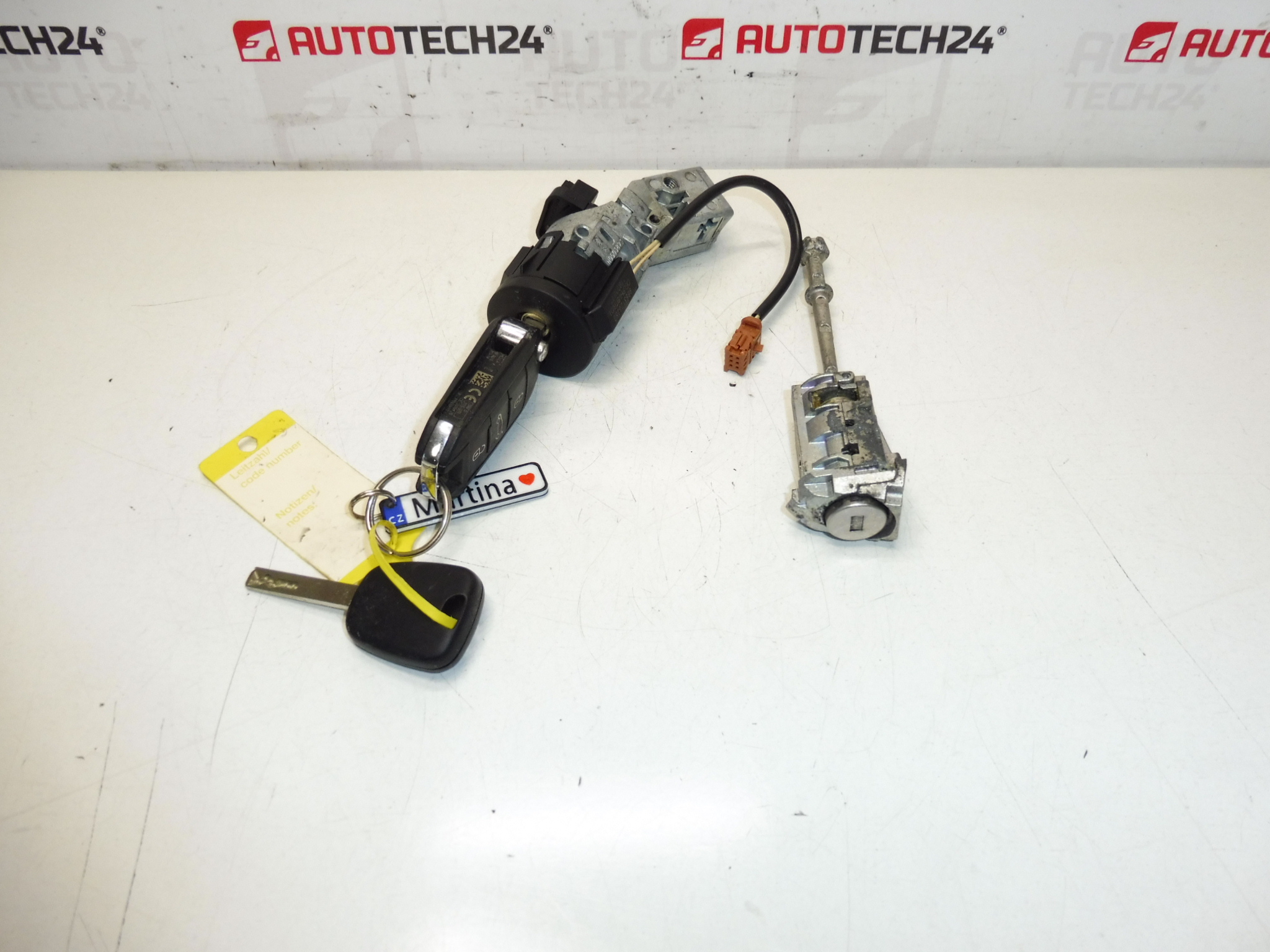 Conjunto de fechaduras mais 2x chave Citroen C-Elysée 9678792780