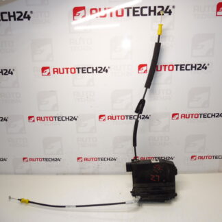 Fechadura da porta do passageiro traseiro esquerdo Peugeot 308 T9 9826126080