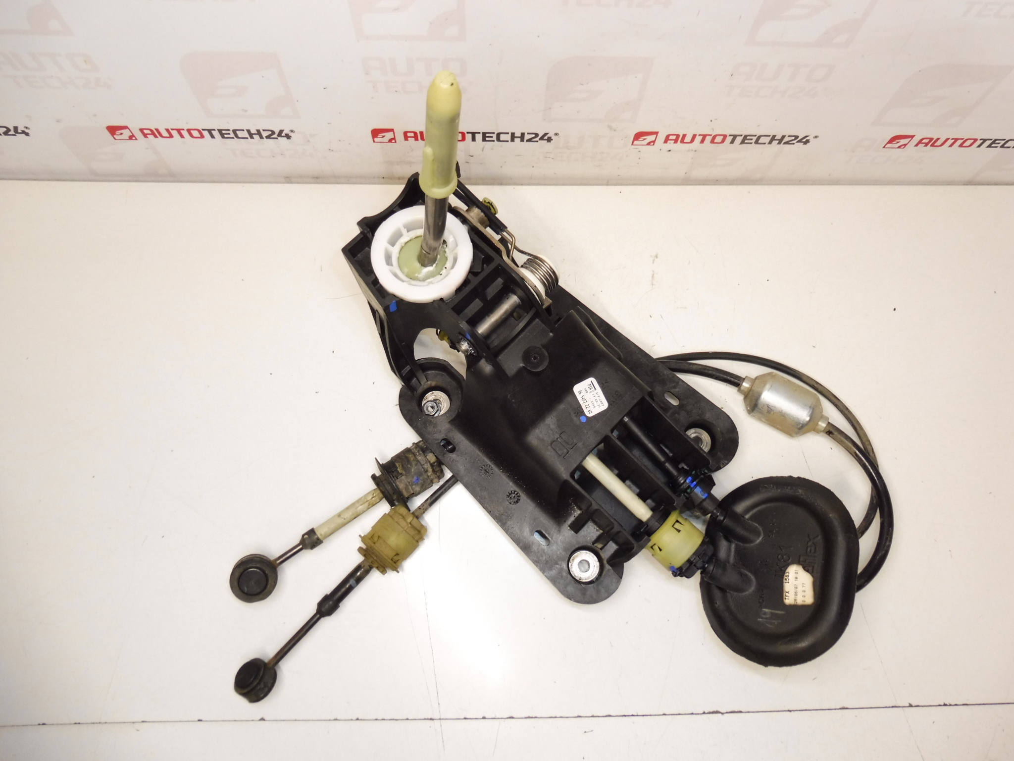 Alavanca de câmbio com cabos Peugeot 207 9654072280 2400CP 2444CZ - Image 2