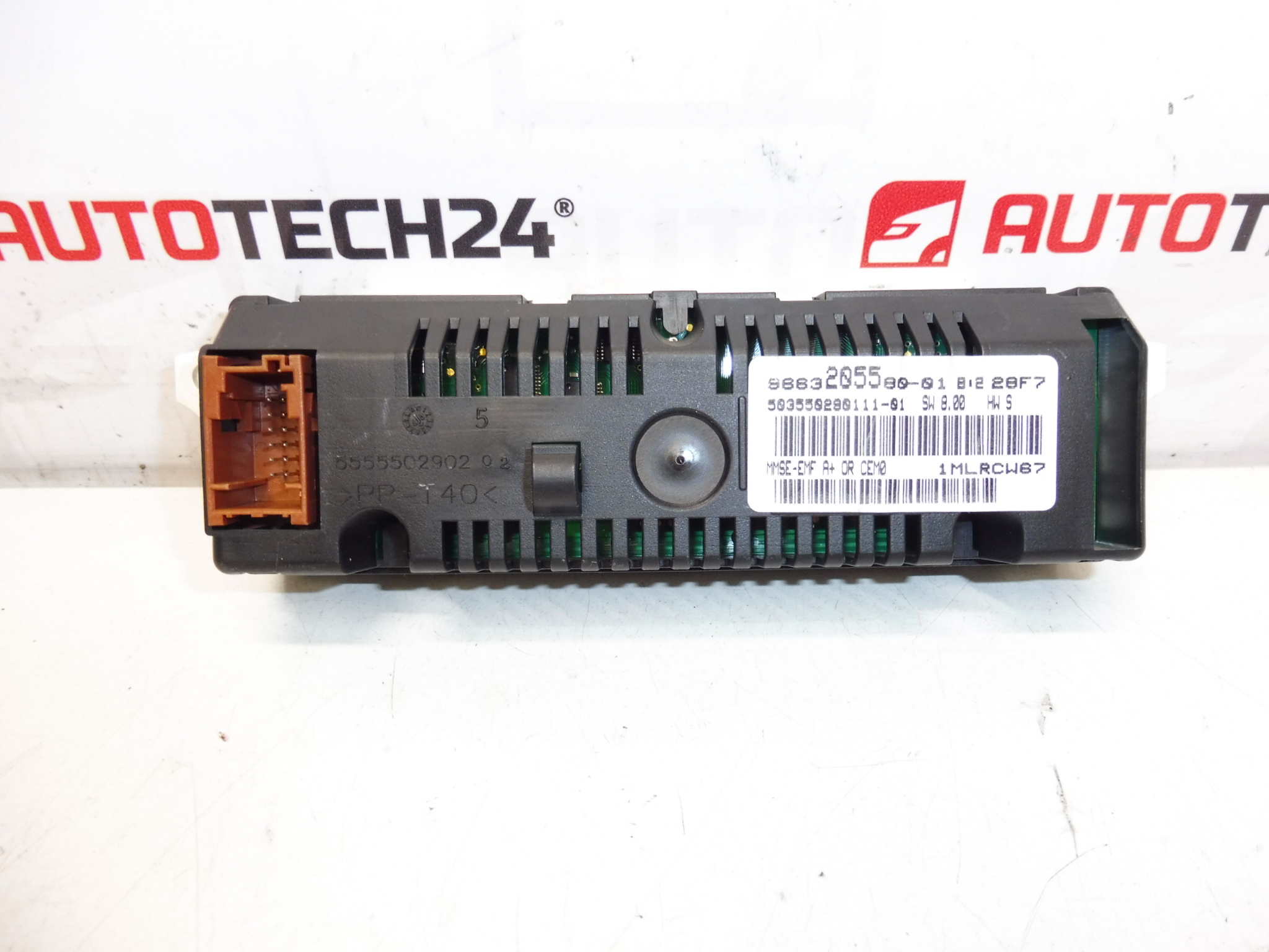 Tela de rádio de computador Peugeot 207 9663205580-01 6593F5 - Image 2