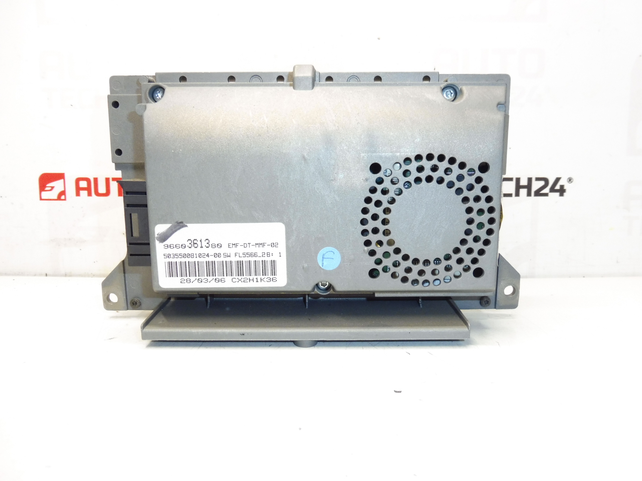 Display NAVEGAÇÃO Citroën C5 2006 9660361380 6563YK - Image 2